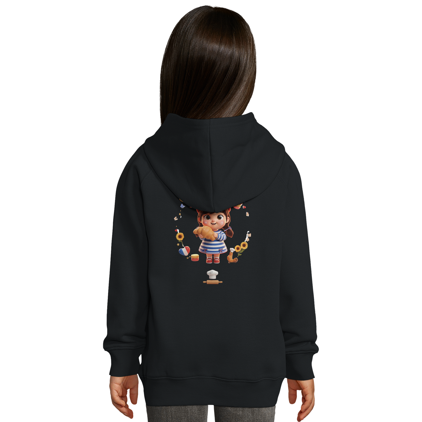 Kapuzenpulli kleines Chef-Mädchen großes Talent Bio | SOL'S Stellar Kids 03576
