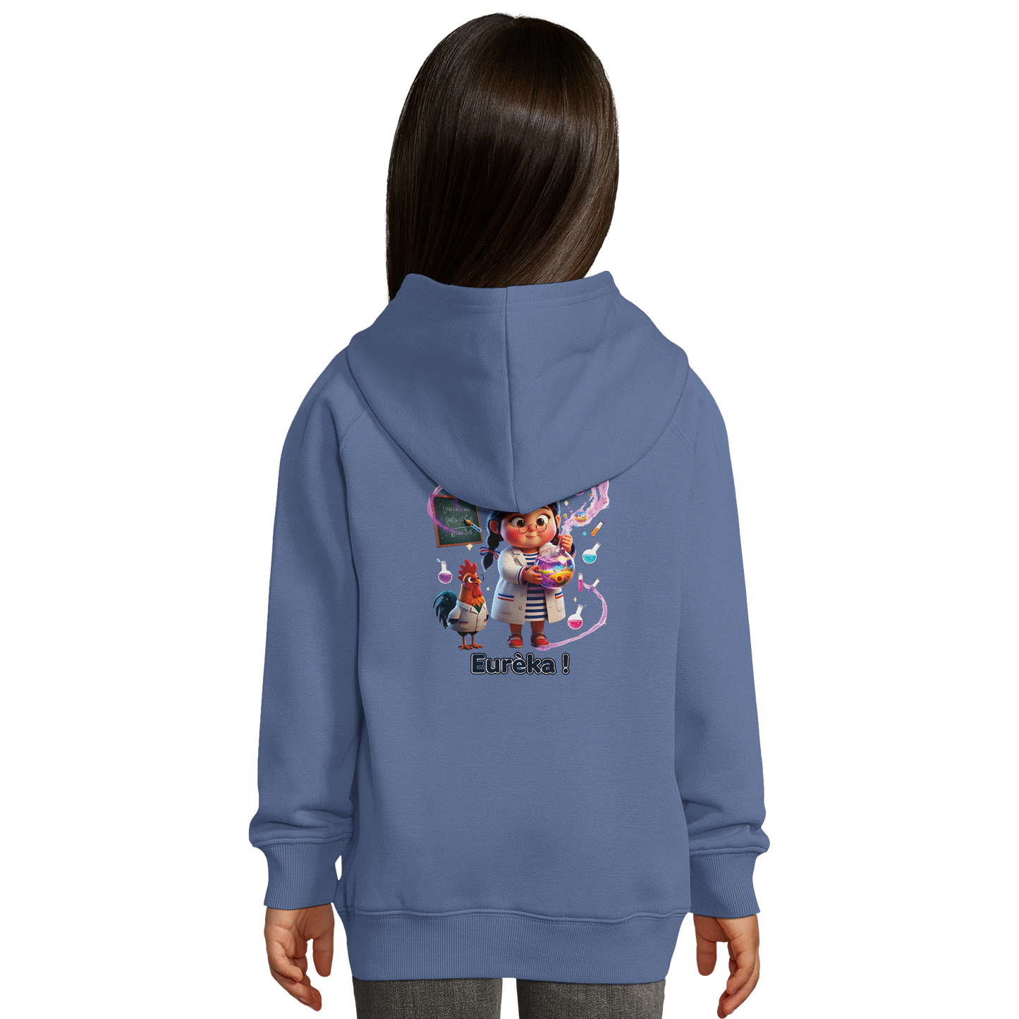 Mädchen-Kapuzenpullover "Kleines Genie aus Frankreich" Bio | SOL'S Stellar Kids 03576
