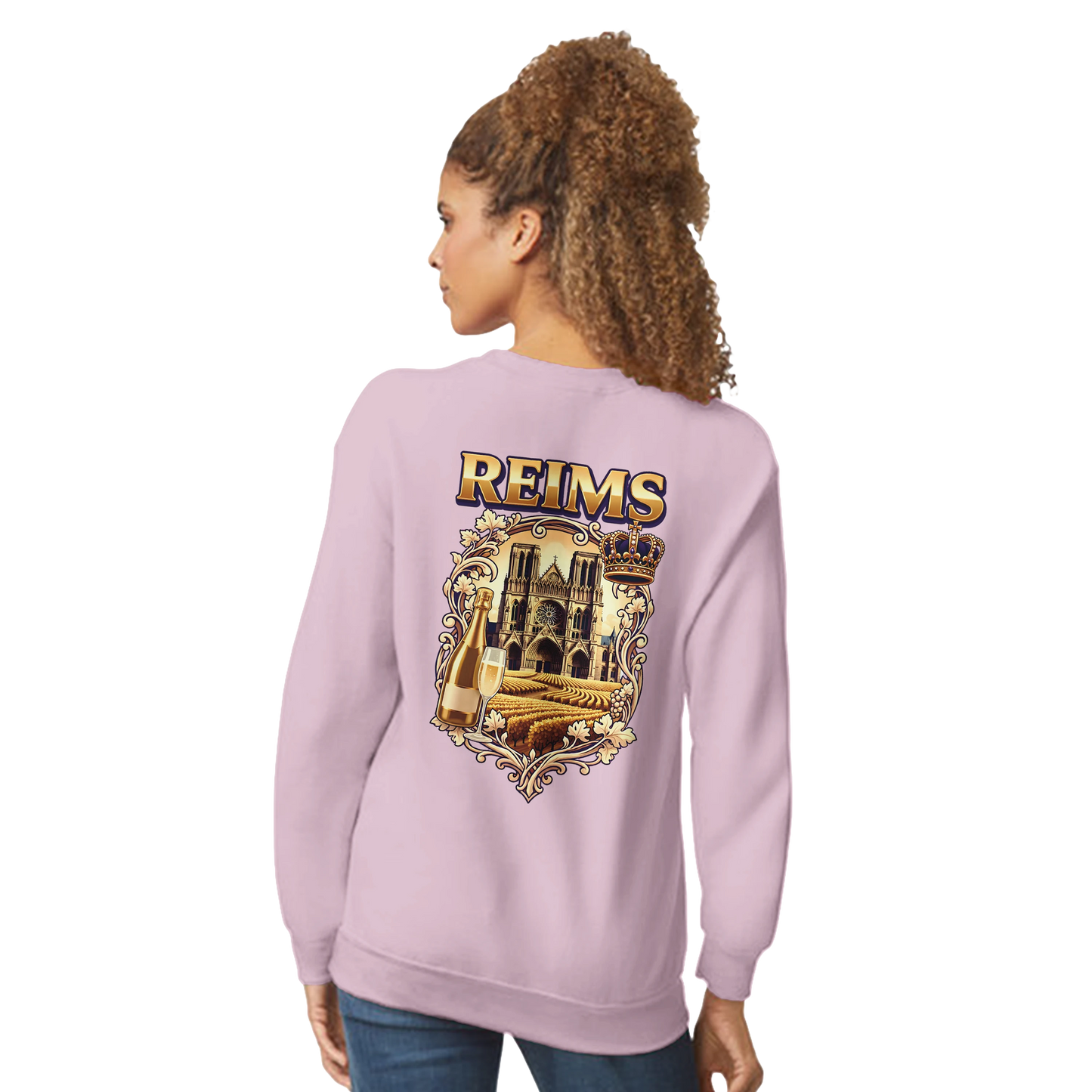 Sweat-shirt Reims Ville de France – Unisexe, Confort Classique