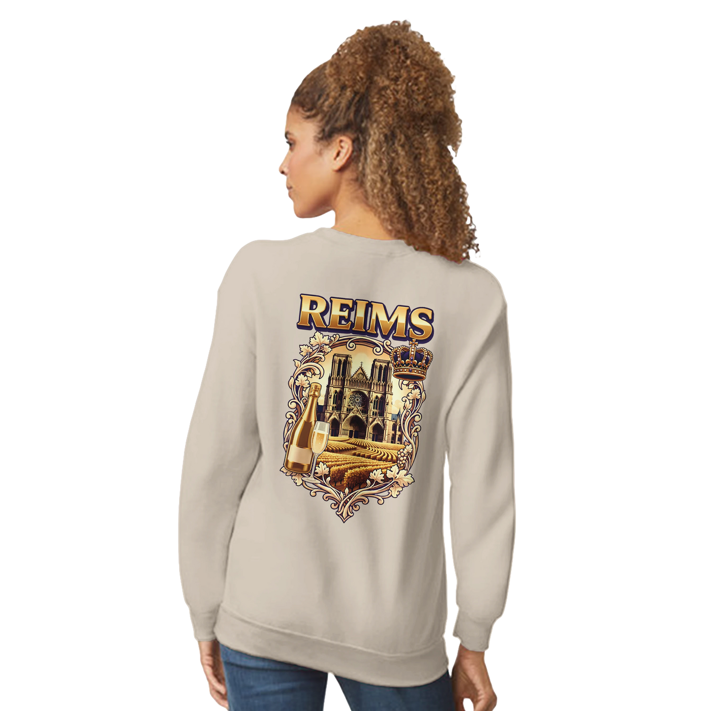 Sweat-shirt Reims Ville de France – Unisexe, Confort Classique