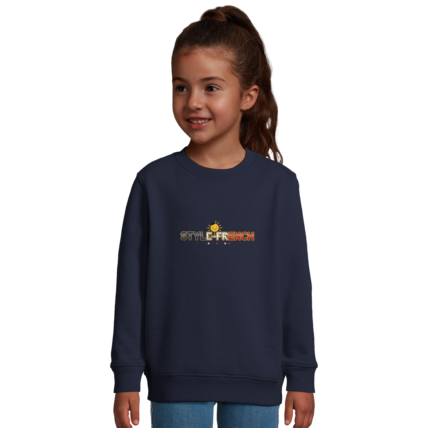 Sweat-shirt Enfant "Ma France Je T'aime" – Confort Écoresponsable