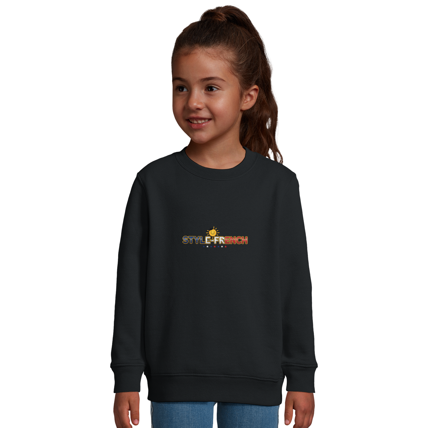 Girl's Little Olympic Champion Recycled Blend Sweatshirt | SOL'S Columbia Kids 04239