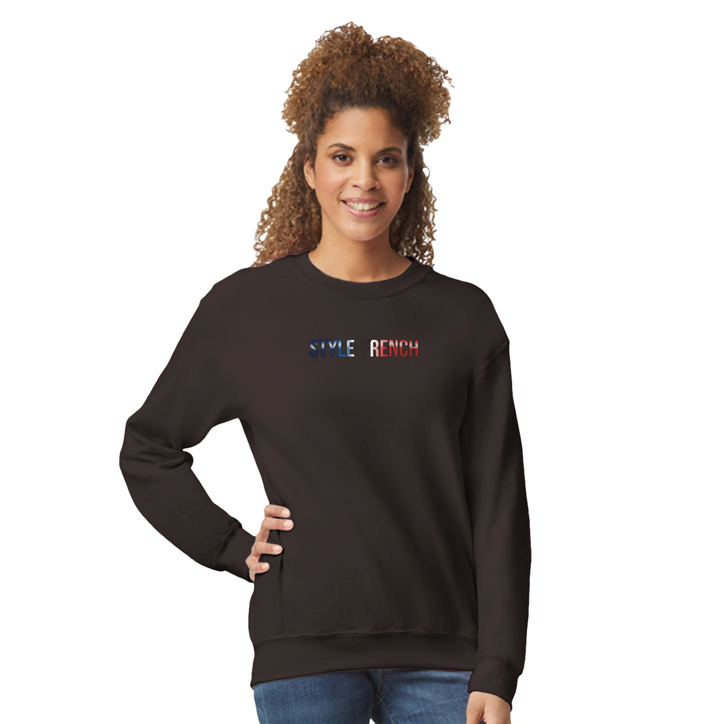 Klassisches Unisex-Sweatshirt Pays de la Loire mit Rundhalsausschnitt | Gildan® 18000