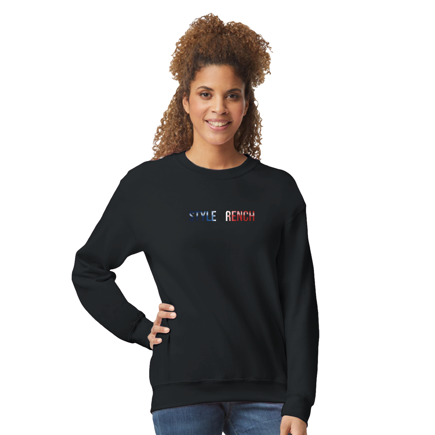 Unisex-Sweatshirt, klassischer Rundhalsausschnitt Occitanie | Gildan® 18000