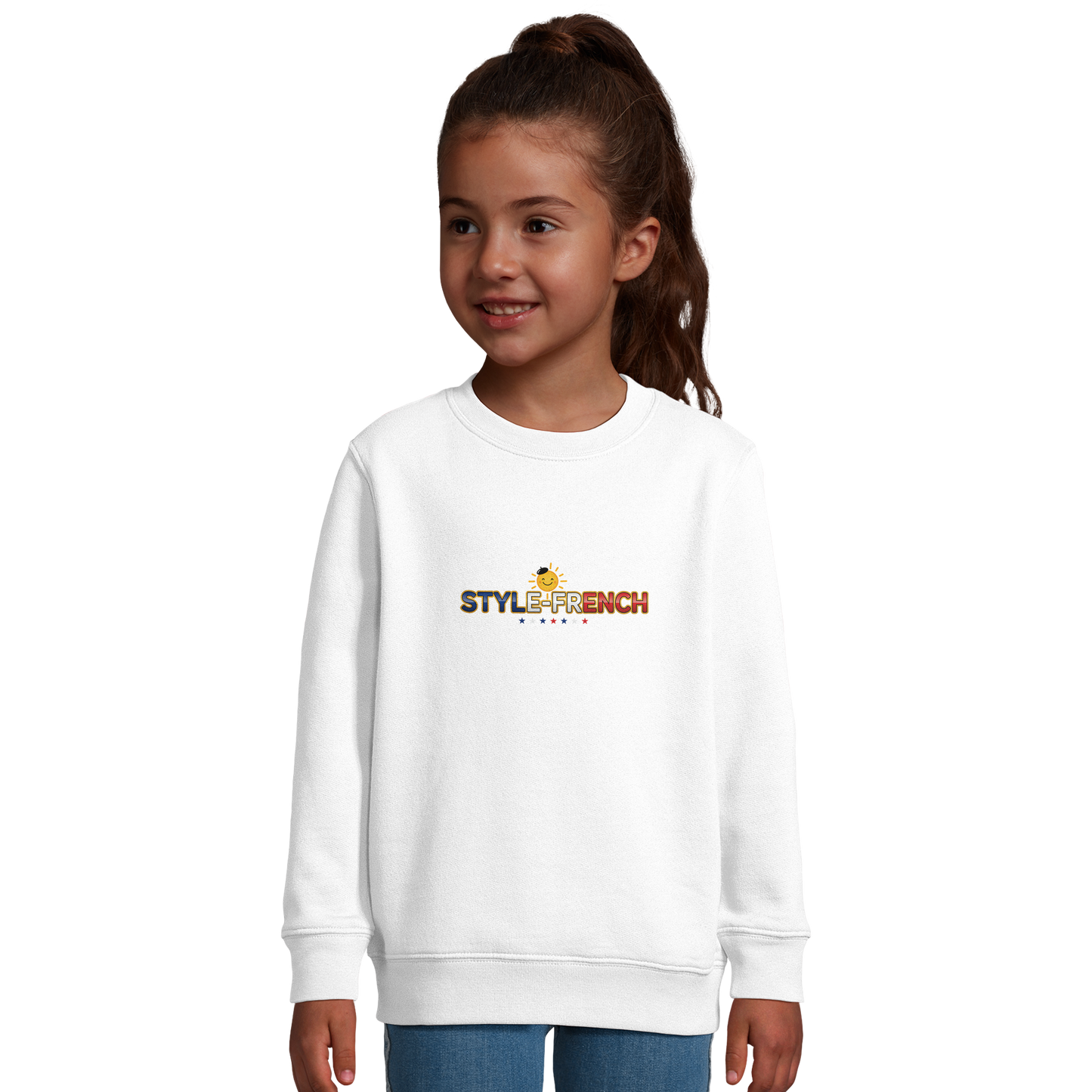 Sweat-shirt Enfant "Ma France Je T'aime" – Confort Écoresponsable