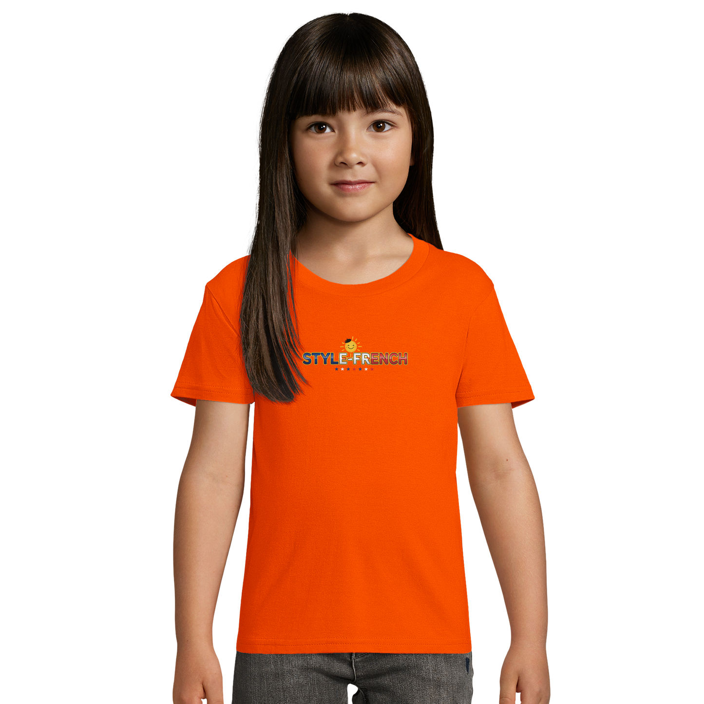 Organic Kids Tailliertes T-Shirt Mädchen kleine Köchin großes Talent| SOL'S Pioneer Kids 03578