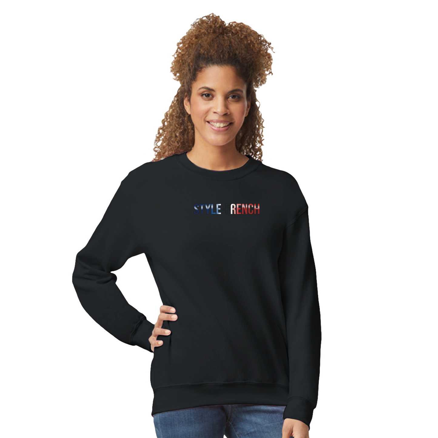 Unisex-Sweatshirt Dijon, Frankreich klassisch Rundhals | Gildan® 18000