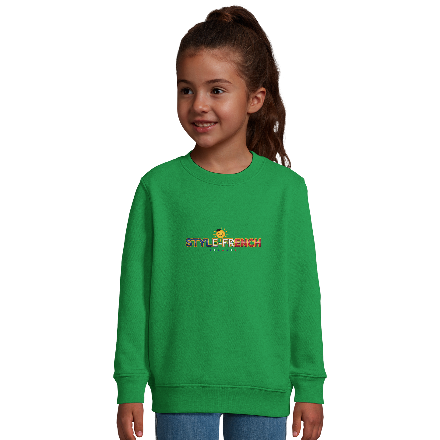 Sweat-shirt Enfant "Ma France Je T'aime" – Confort Écoresponsable