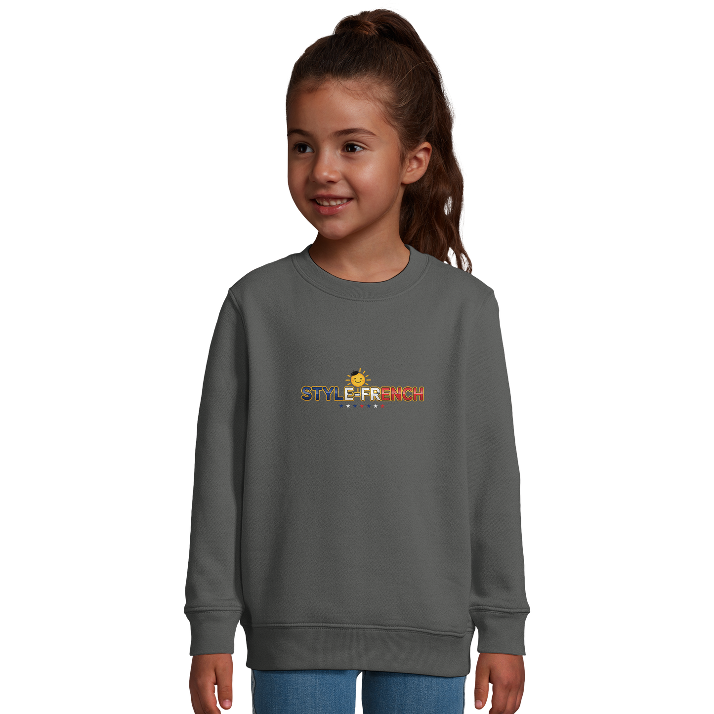 Sweat-shirt Enfant "Ma France Je T'aime" – Confort Écoresponsable