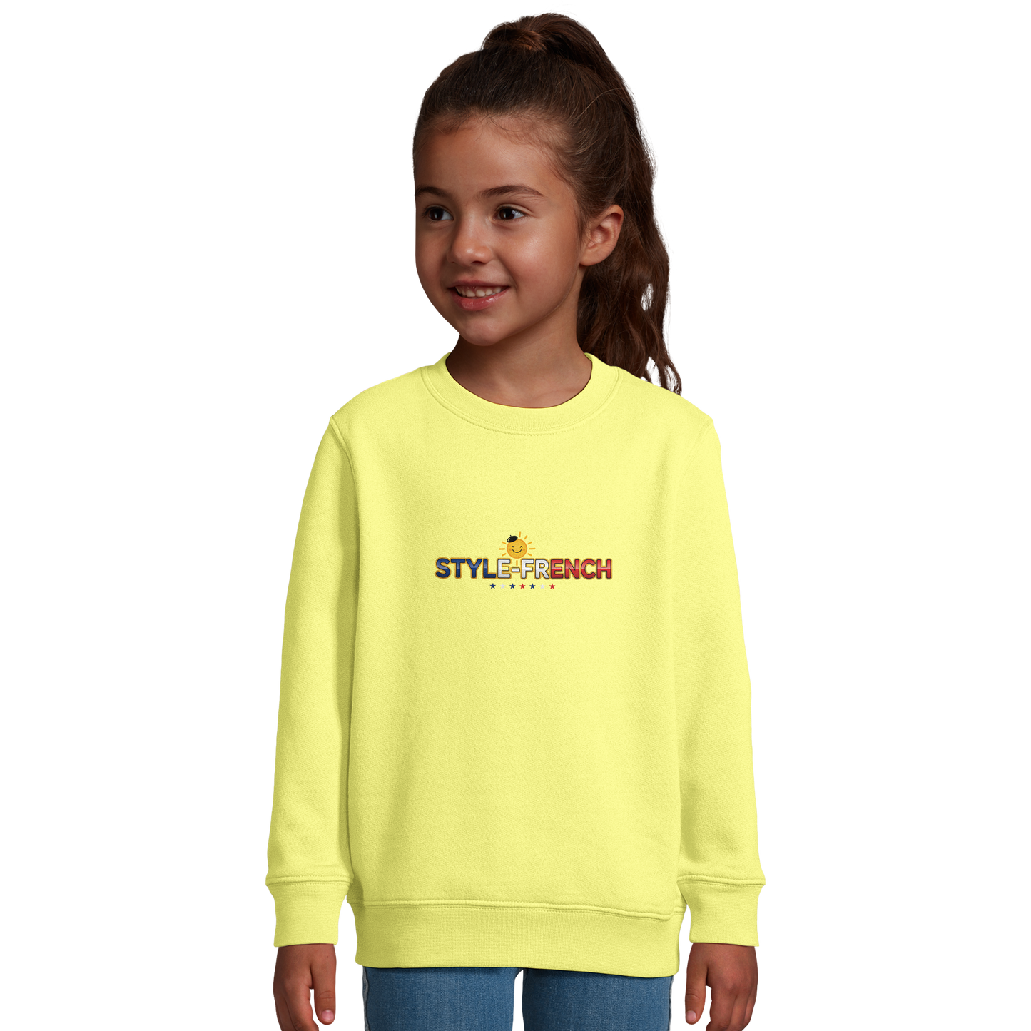 Sweat-shirt Enfant "Ma France Je T'aime" – Confort Écoresponsable