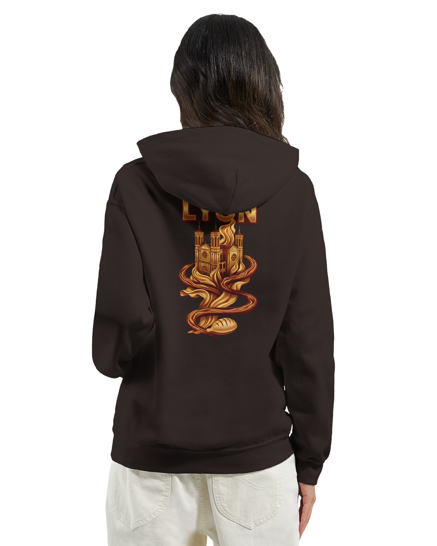 Unisex Hoodie Lyon France Classic | Gildan® 18500