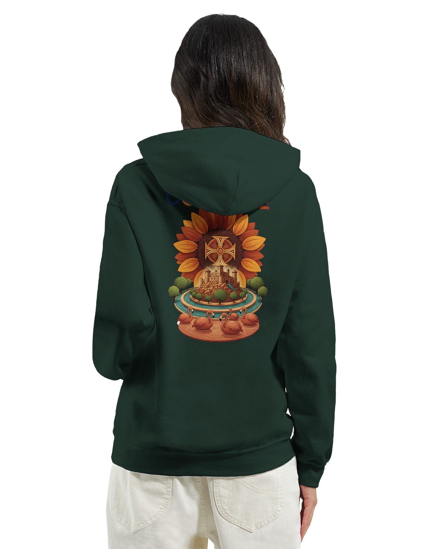 Klassischer Unisex-Kapuzenpullover Okzitanien | Gildan® 18500