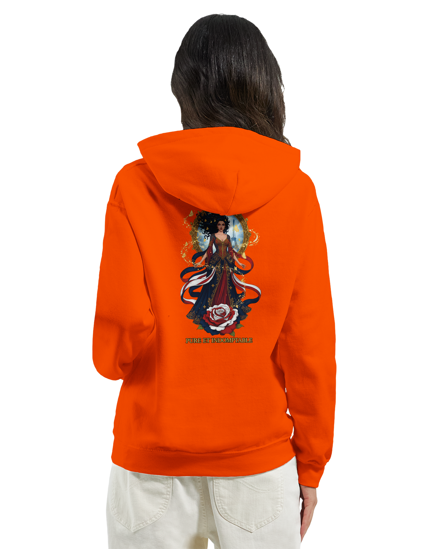 - Kapuzenpullover Damen French Style klassisch l'âme de France | Gildan® 18500