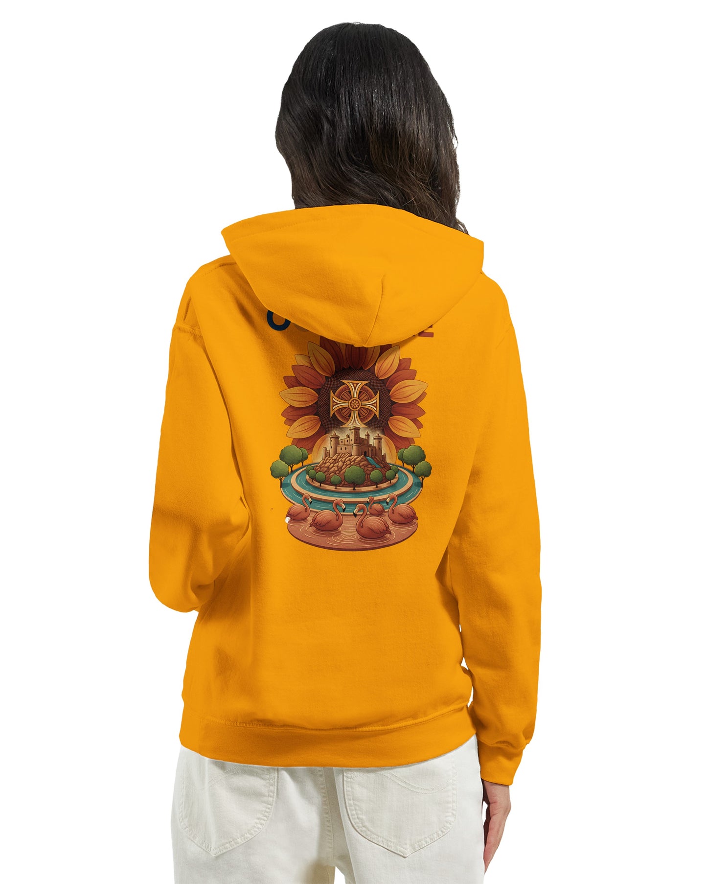 Klassischer Unisex-Kapuzenpullover Okzitanien | Gildan® 18500
