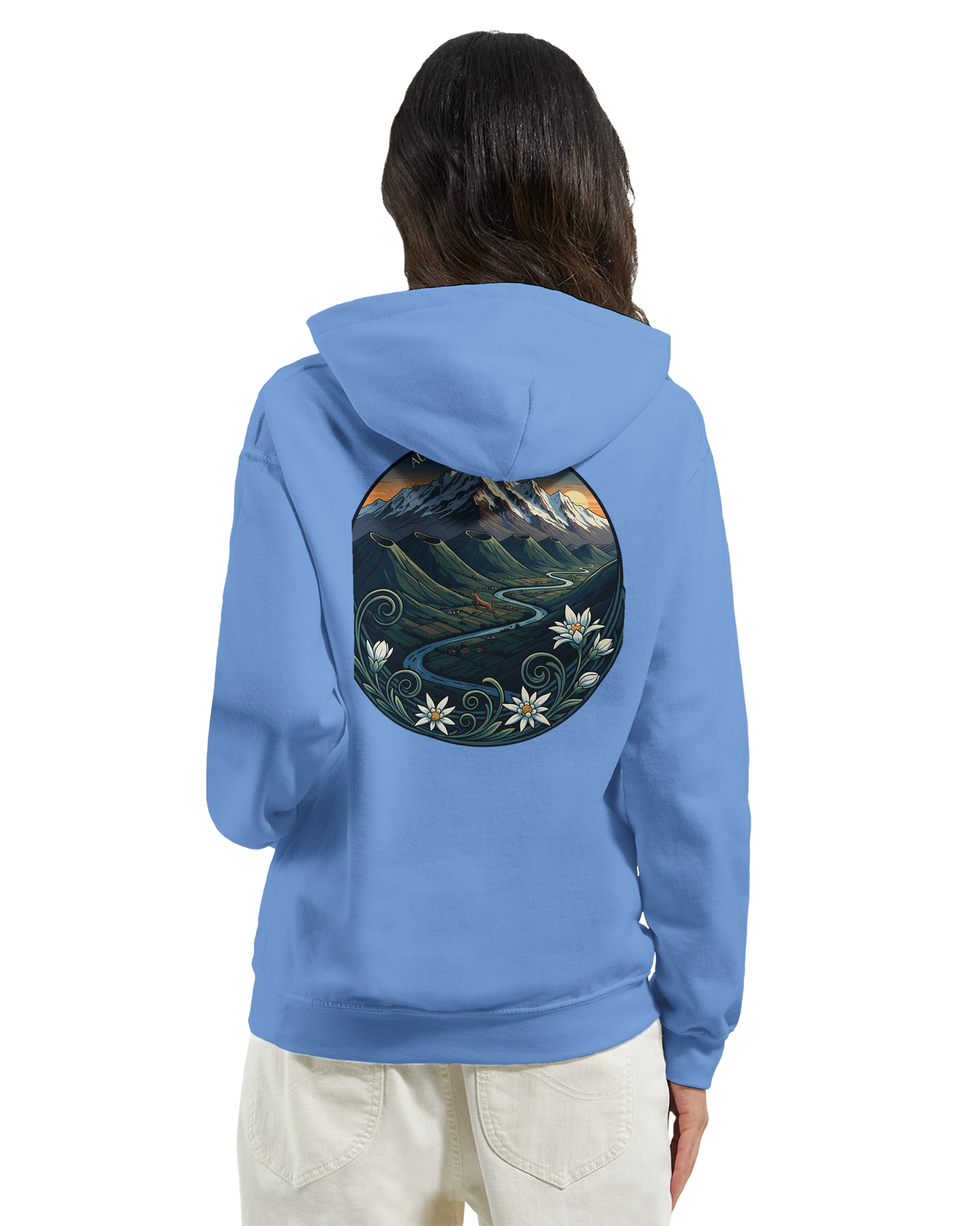 Klassischer Unisex-Kapuzenpullover Auvergne-Rhône-Alpes | Gildan® 18500