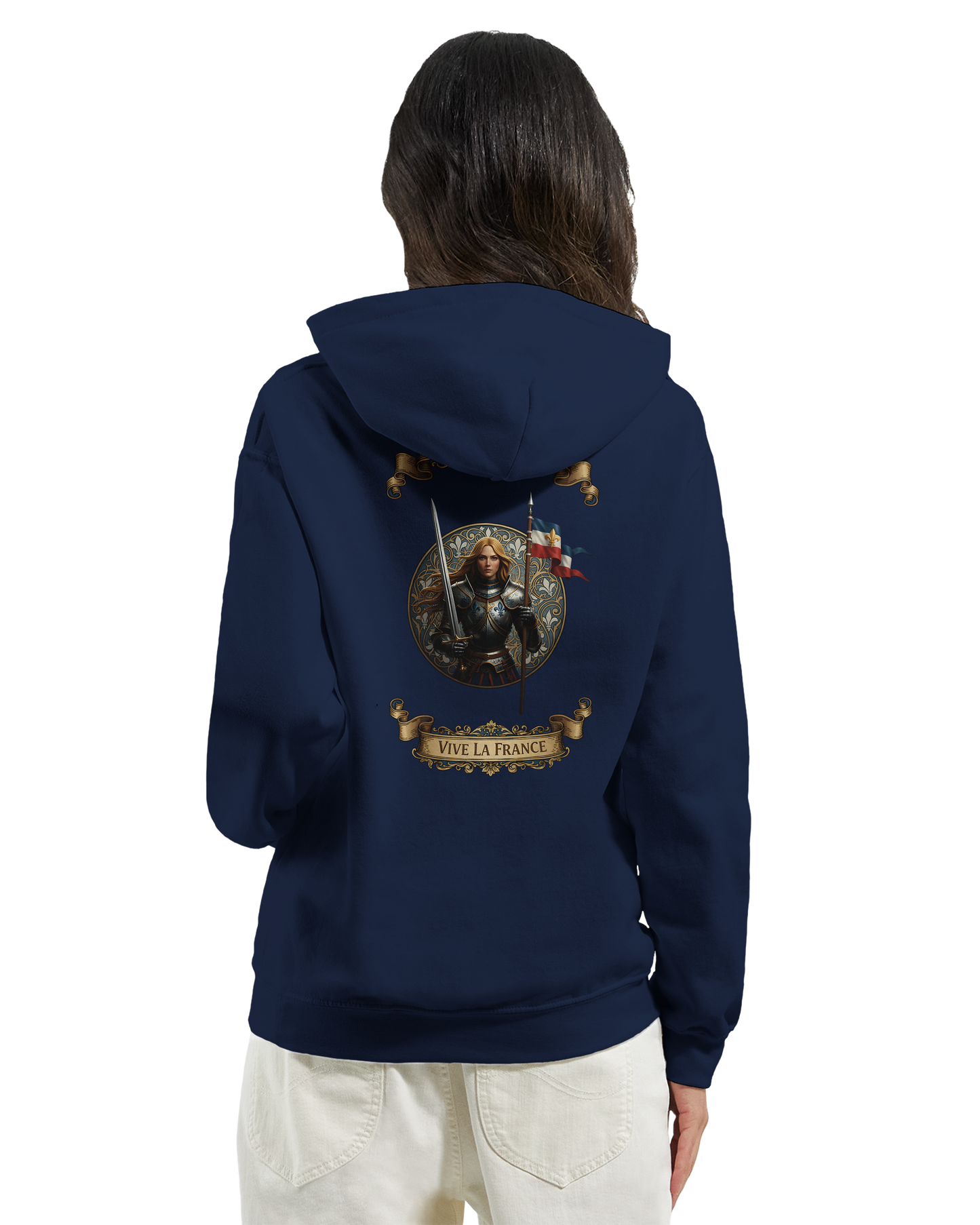 Kapuzenpullover für Damen Jeanne d'Arc klassisch | Gildan® 18500