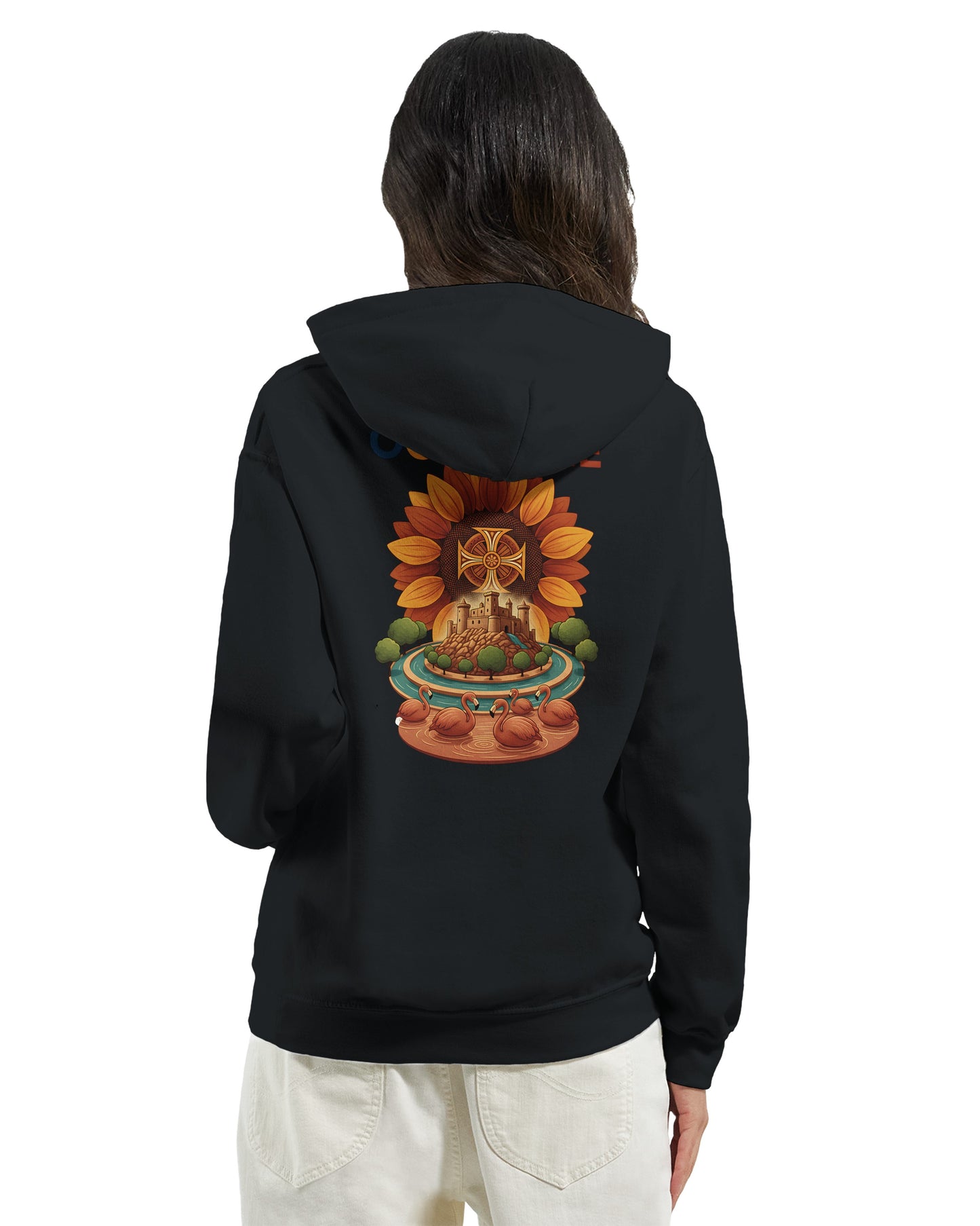 Klassischer Unisex-Kapuzenpullover Okzitanien | Gildan® 18500