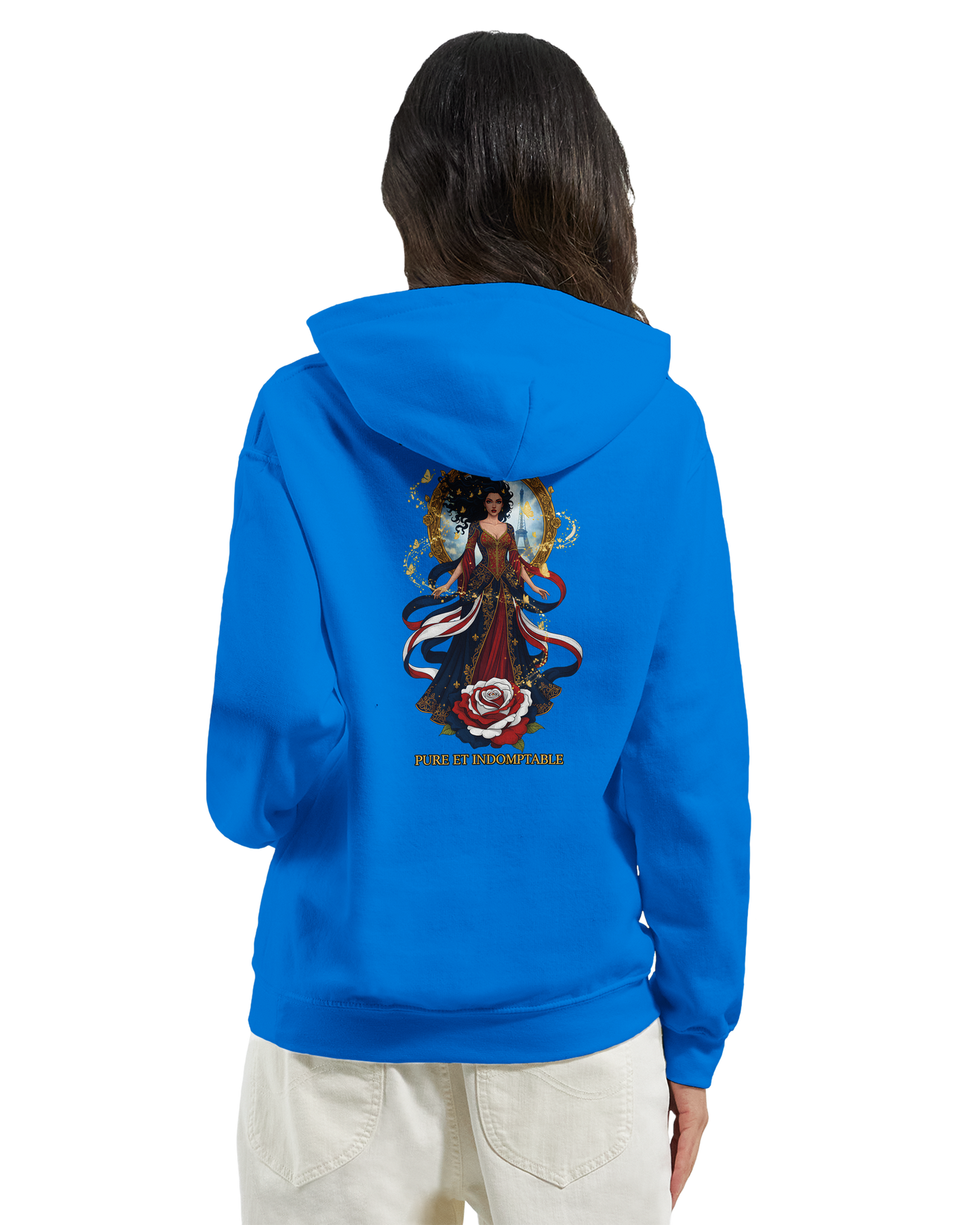 - Kapuzenpullover Damen French Style klassisch l'âme de France | Gildan® 18500