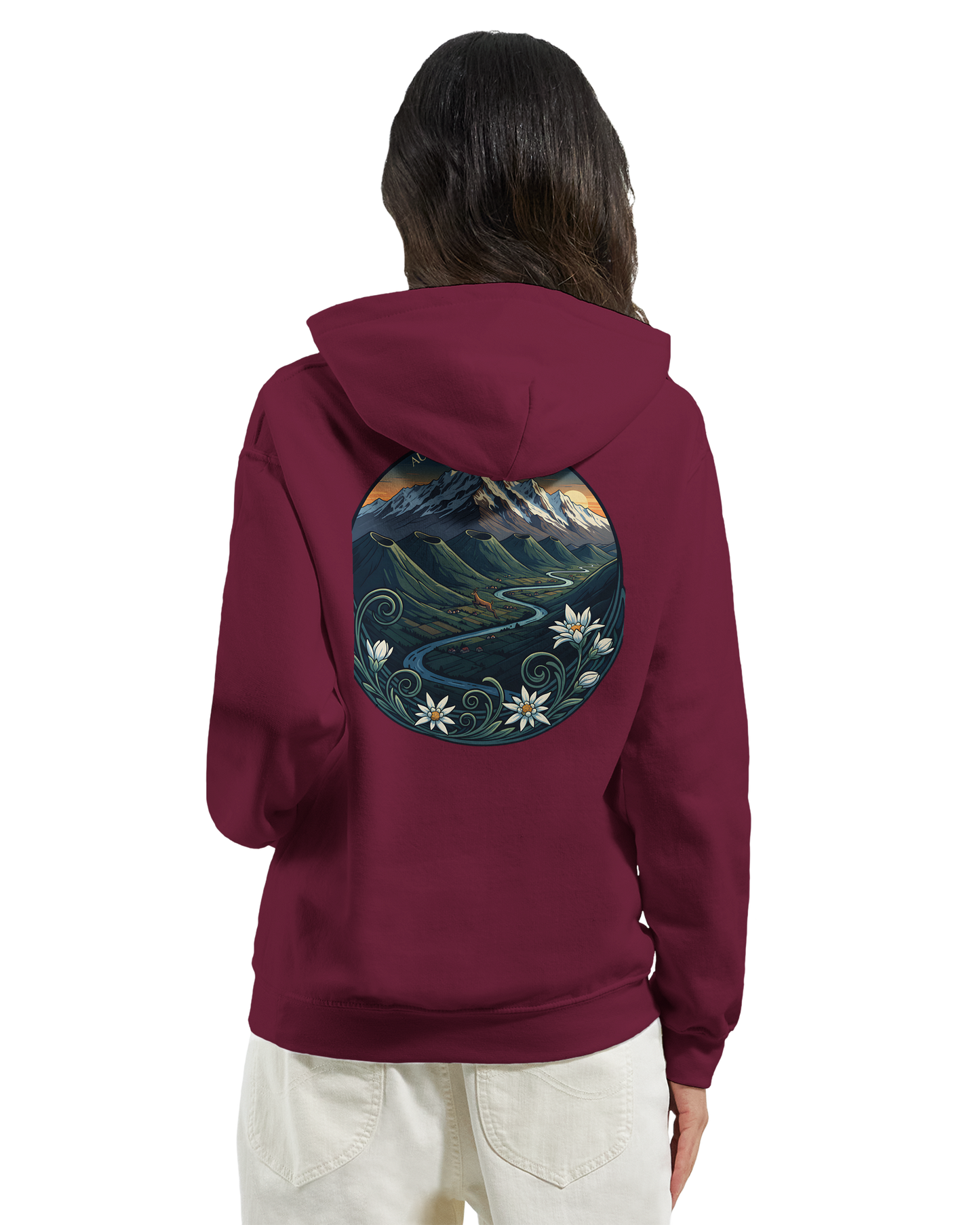 Klassischer Unisex-Kapuzenpullover Auvergne-Rhône-Alpes | Gildan® 18500