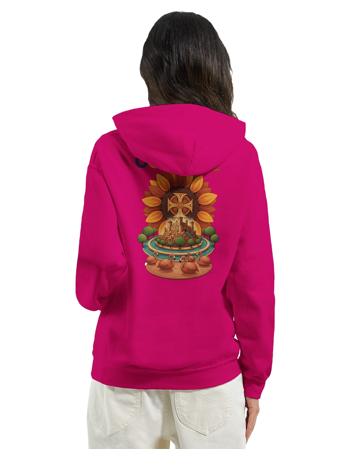 Klassischer Unisex-Kapuzenpullover Okzitanien | Gildan® 18500