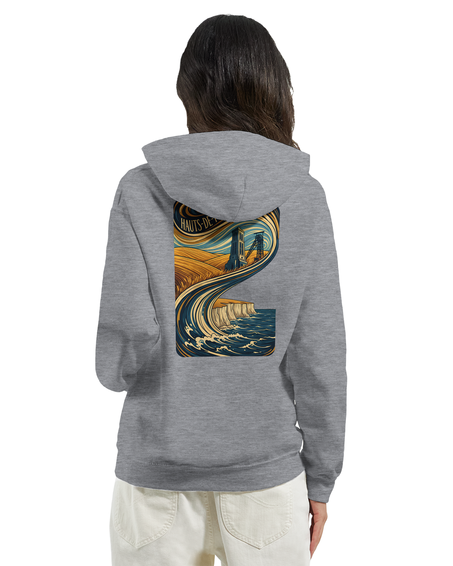 Klassischer Unisex-Hoodie von Top de France | Gildan® 18500