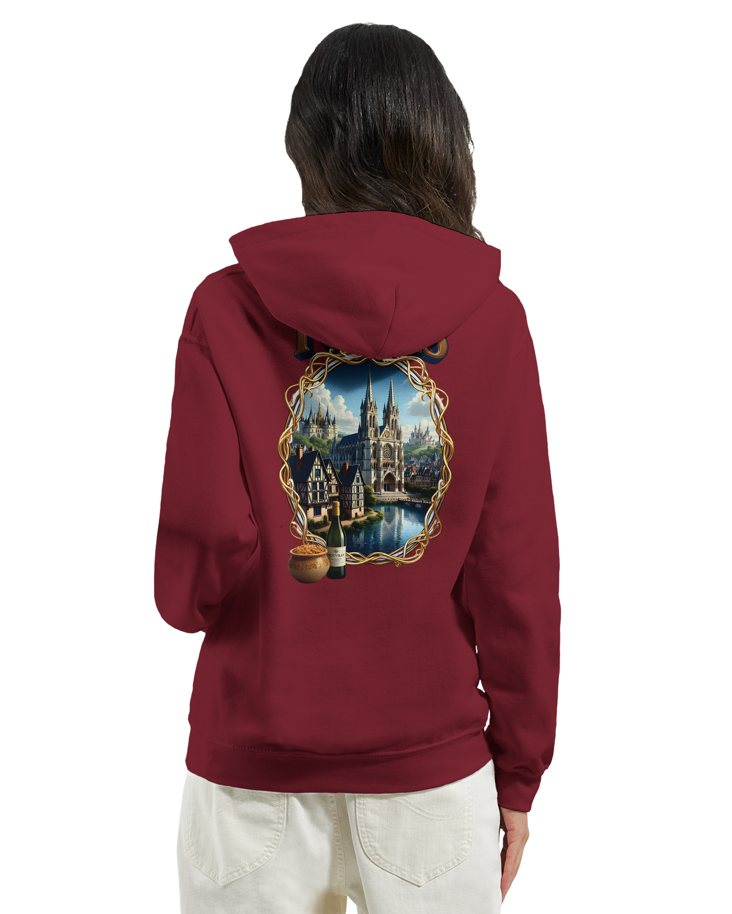 Unisex Tours city of France classic hoodie | Gildan® 18500