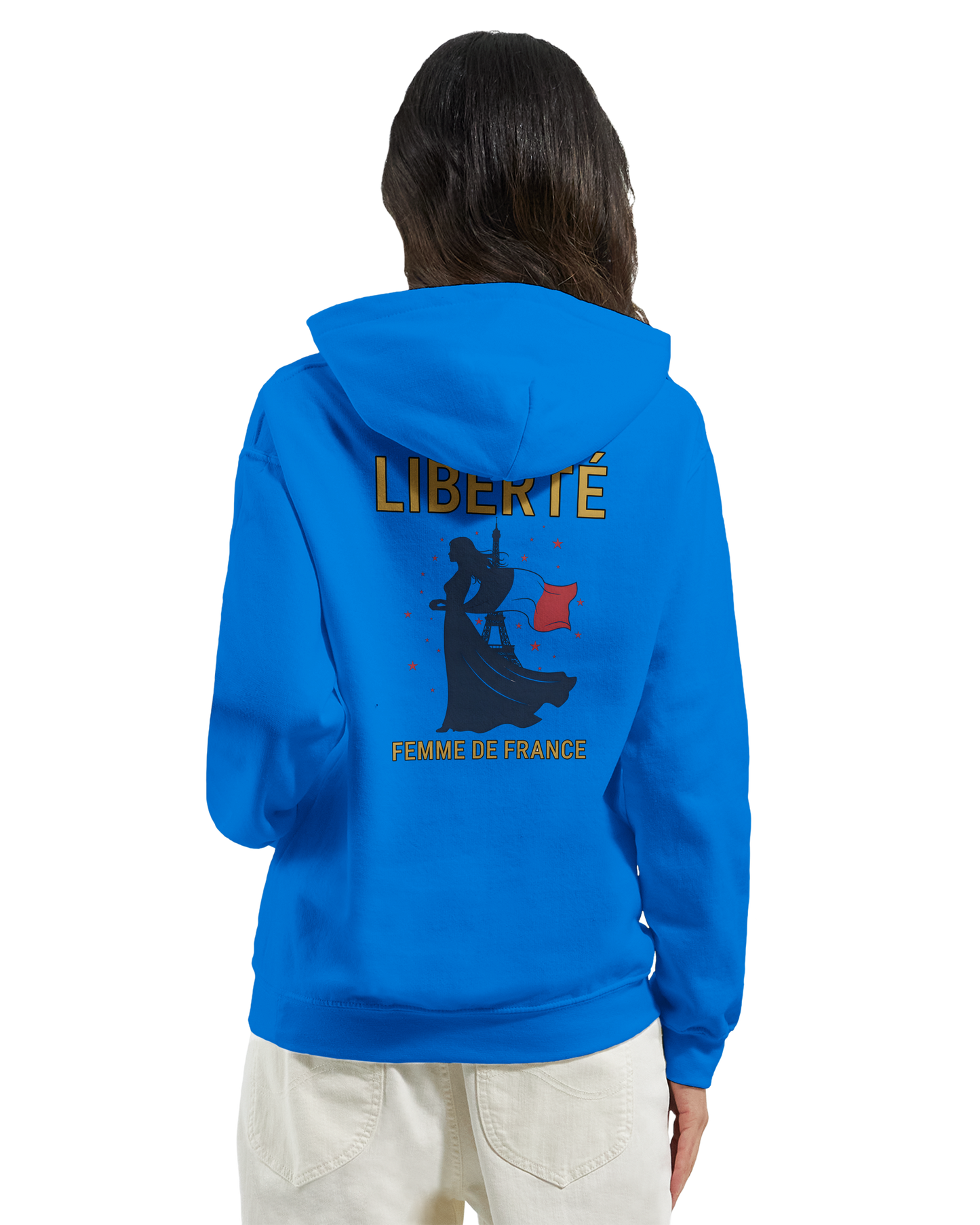 Kapuzenpullover Freiheit Damen French Classic Stil | Gildan® 18500