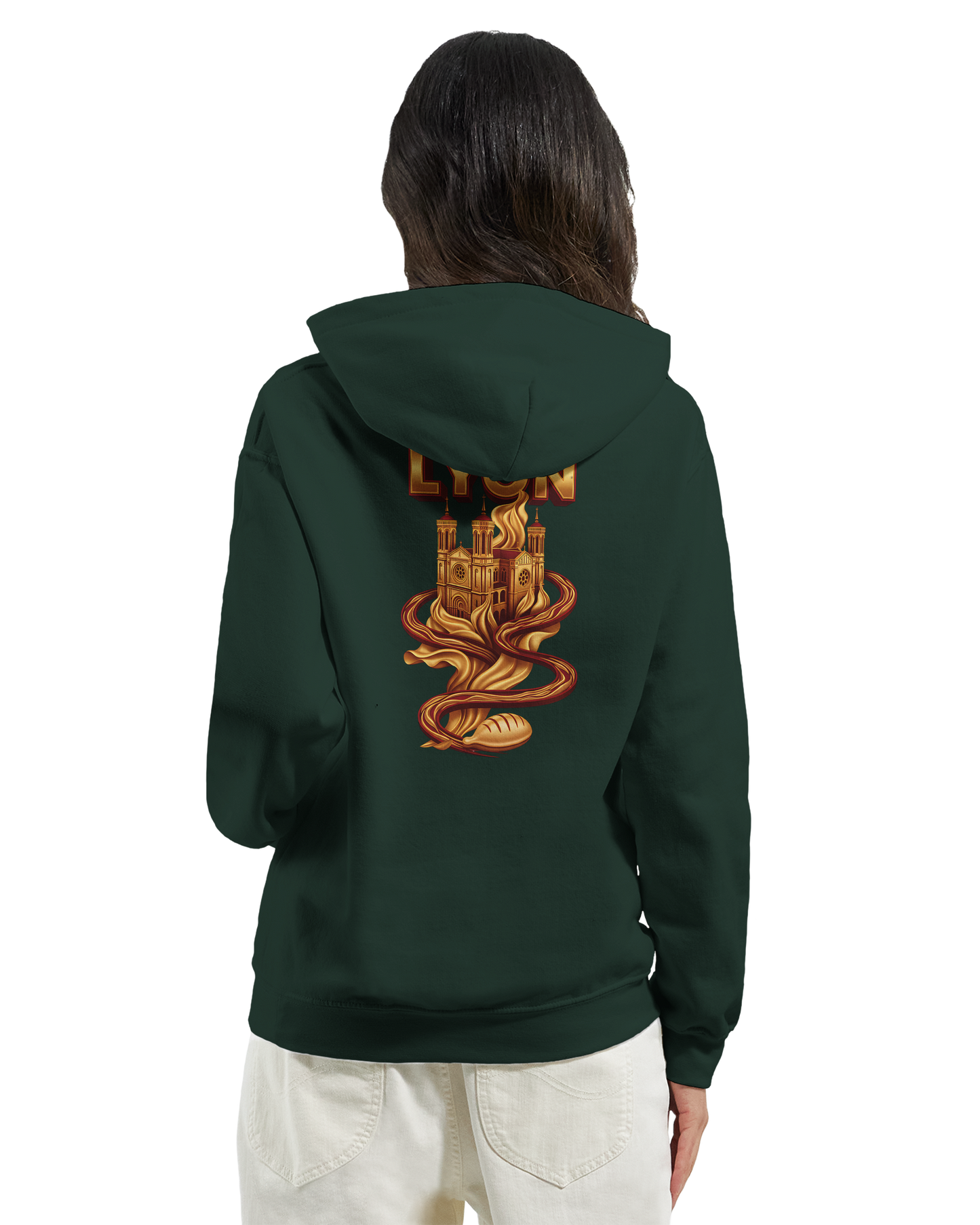 Unisex Hoodie Lyon France Classic | Gildan® 18500