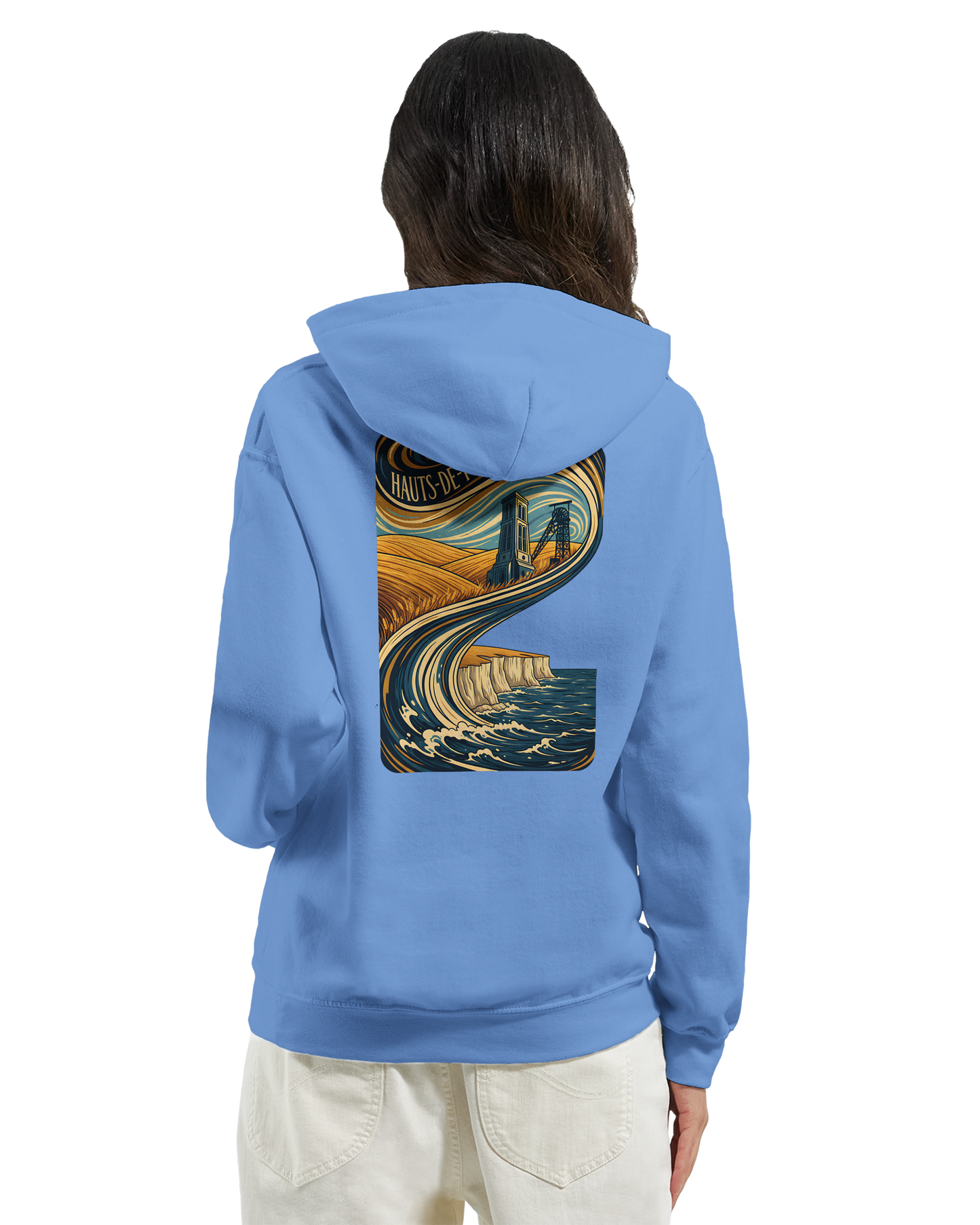 Klassischer Unisex-Hoodie von Top de France | Gildan® 18500