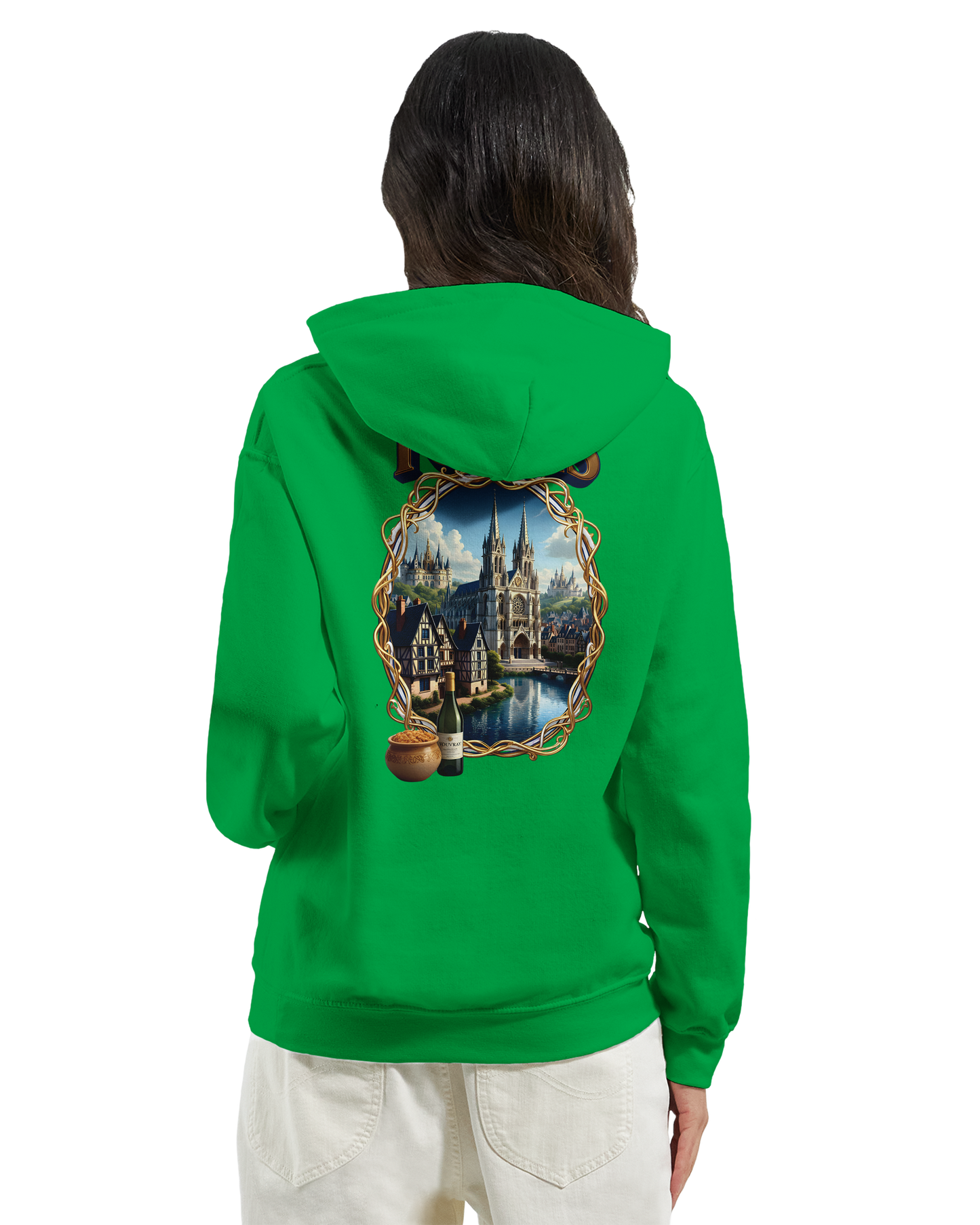 Unisex Tours city of France classic hoodie | Gildan® 18500