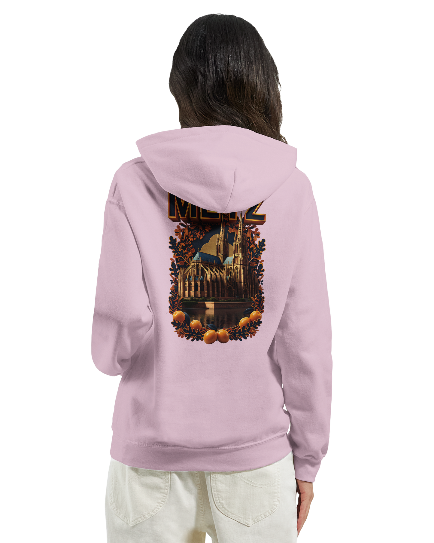 Unisex-Hoodie Metz Stadt Frankreich klassisch | Gildan® 18500