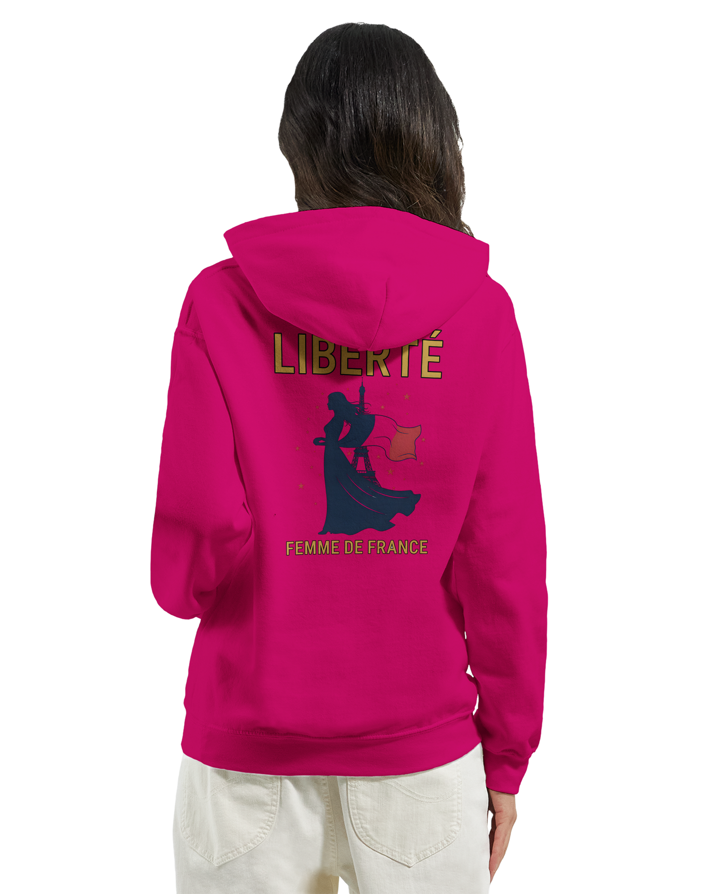 Kapuzenpullover Freiheit Damen French Classic Stil | Gildan® 18500