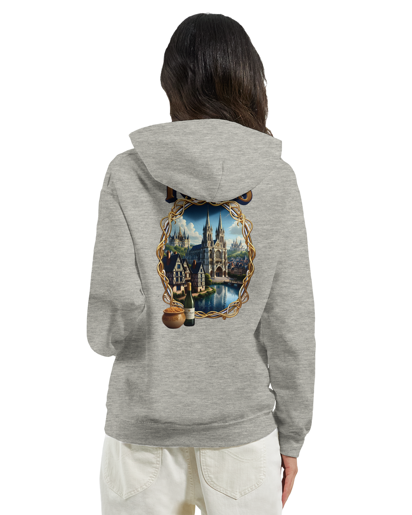 Unisex Tours city of France classic hoodie | Gildan® 18500