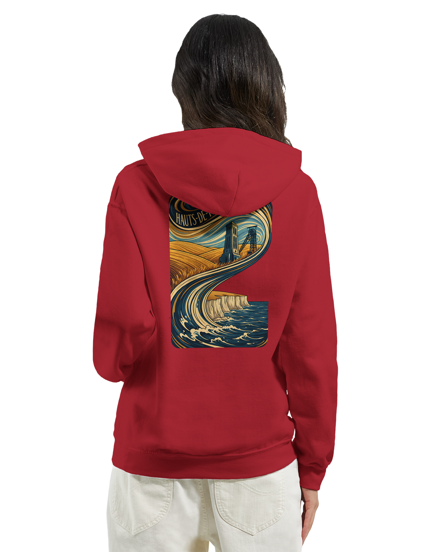 Klassischer Unisex-Hoodie von Top de France | Gildan® 18500