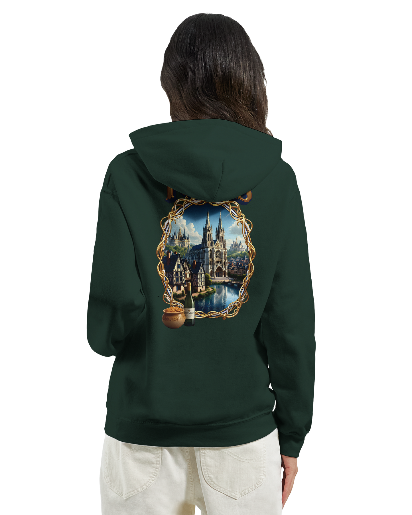 Unisex Tours city of France classic hoodie | Gildan® 18500