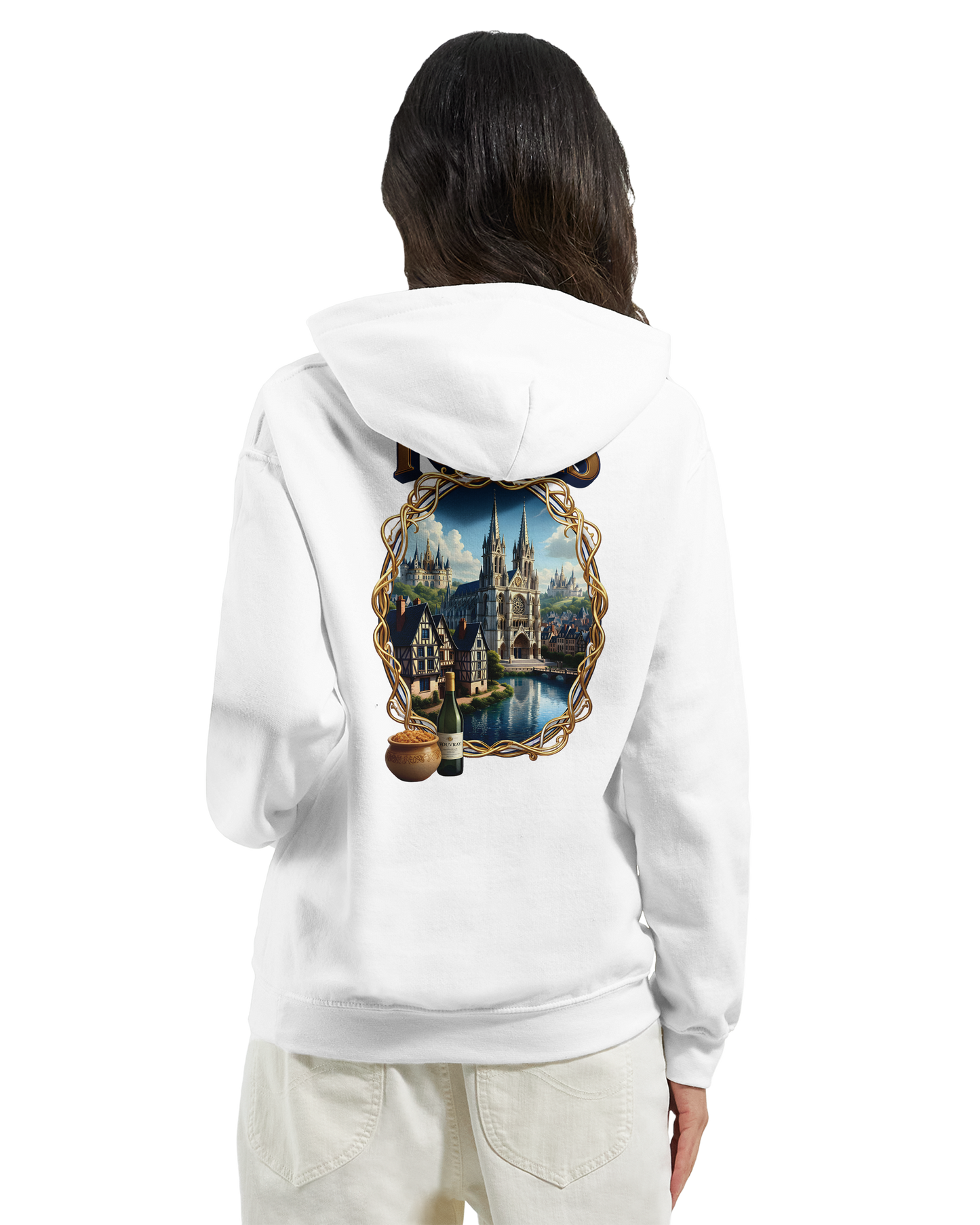Unisex Tours city of France classic hoodie | Gildan® 18500