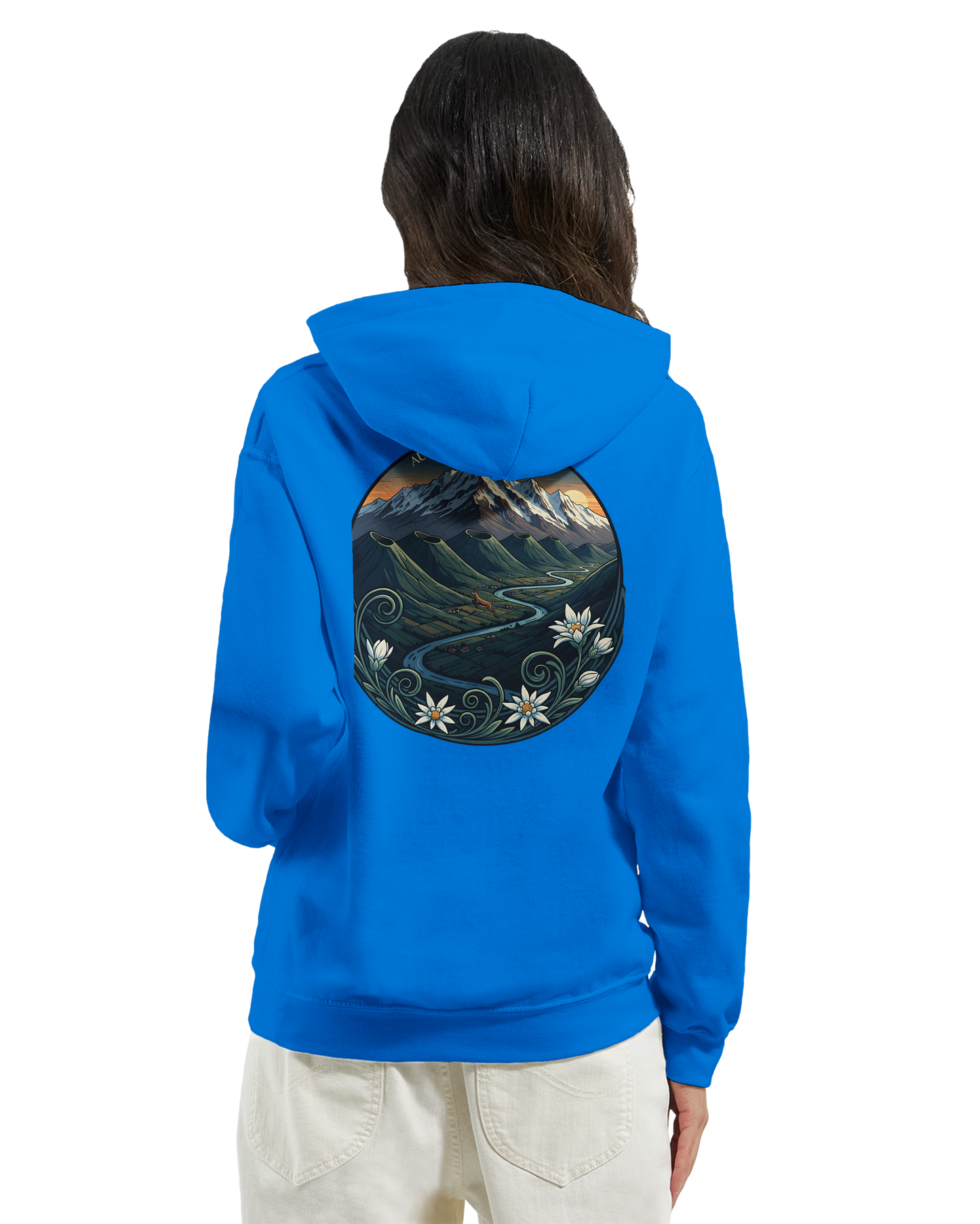 Klassischer Unisex-Kapuzenpullover Auvergne-Rhône-Alpes | Gildan® 18500