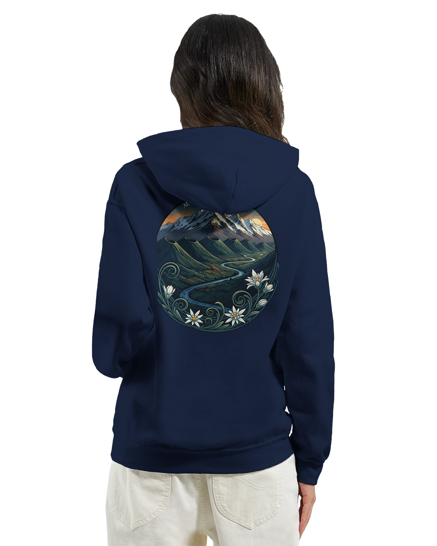 Klassischer Unisex-Kapuzenpullover Auvergne-Rhône-Alpes | Gildan® 18500