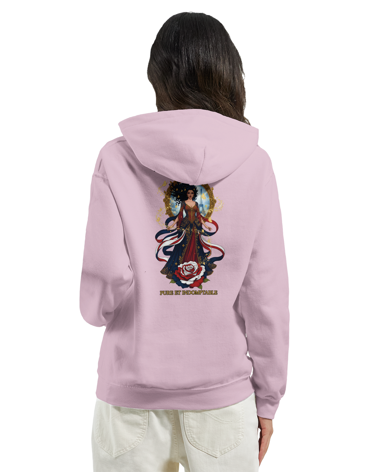 - Kapuzenpullover Damen French Style klassisch l'âme de France | Gildan® 18500