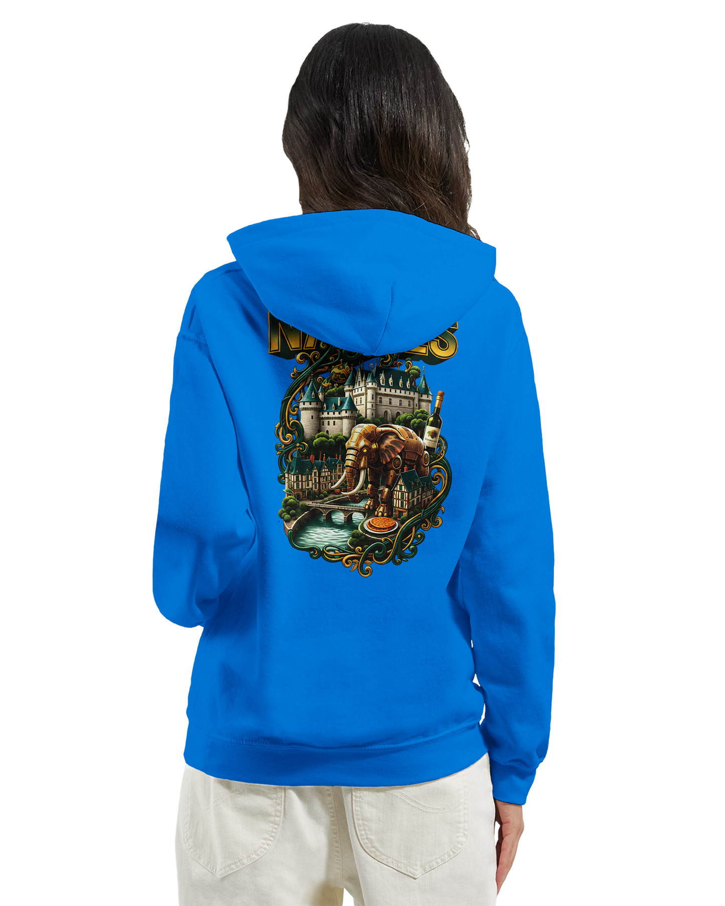 Unisex-Kapuzenpullover Nantes Stadt Frankreich klassisch | Gildan® 18500