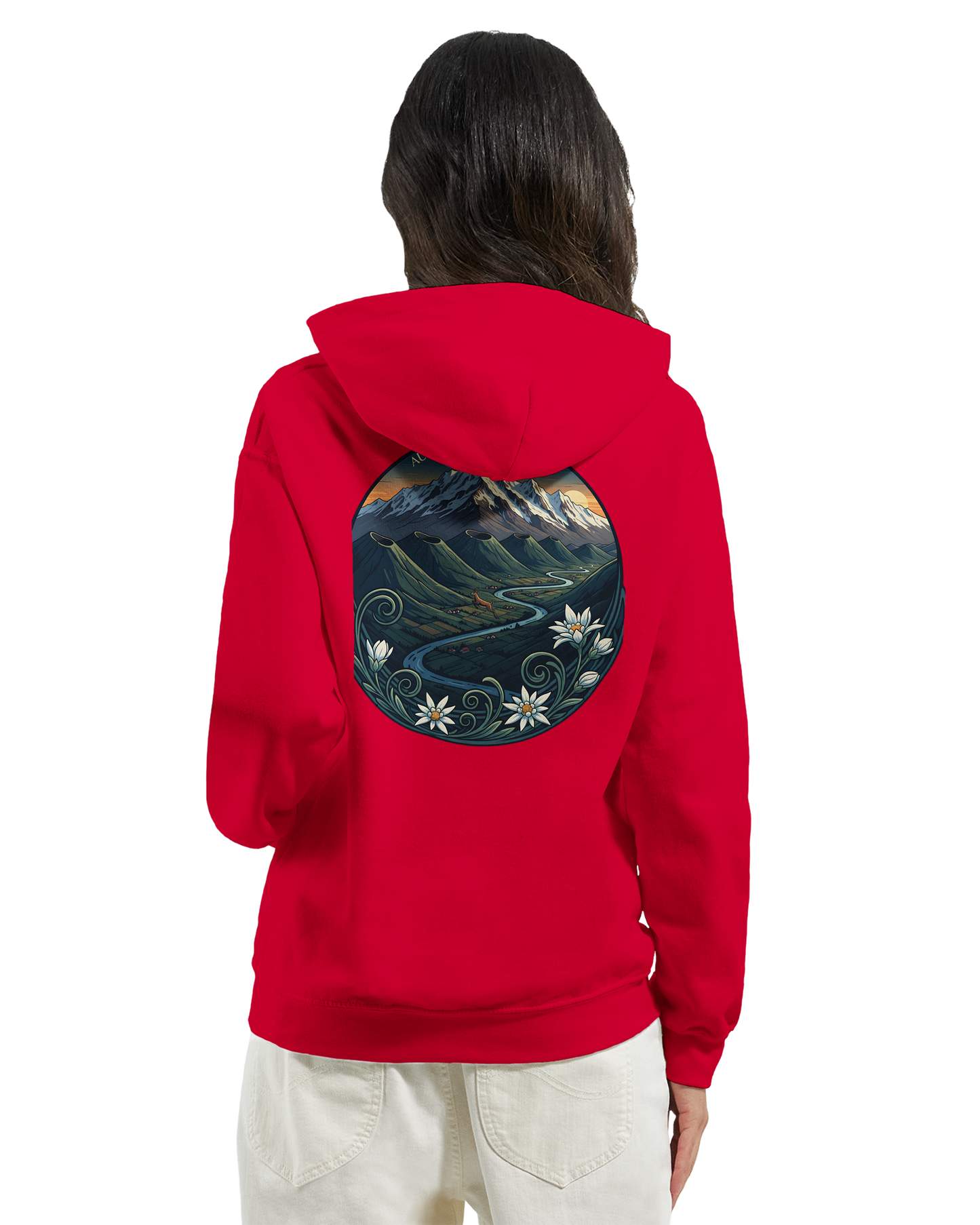 Klassischer Unisex-Kapuzenpullover Auvergne-Rhône-Alpes | Gildan® 18500