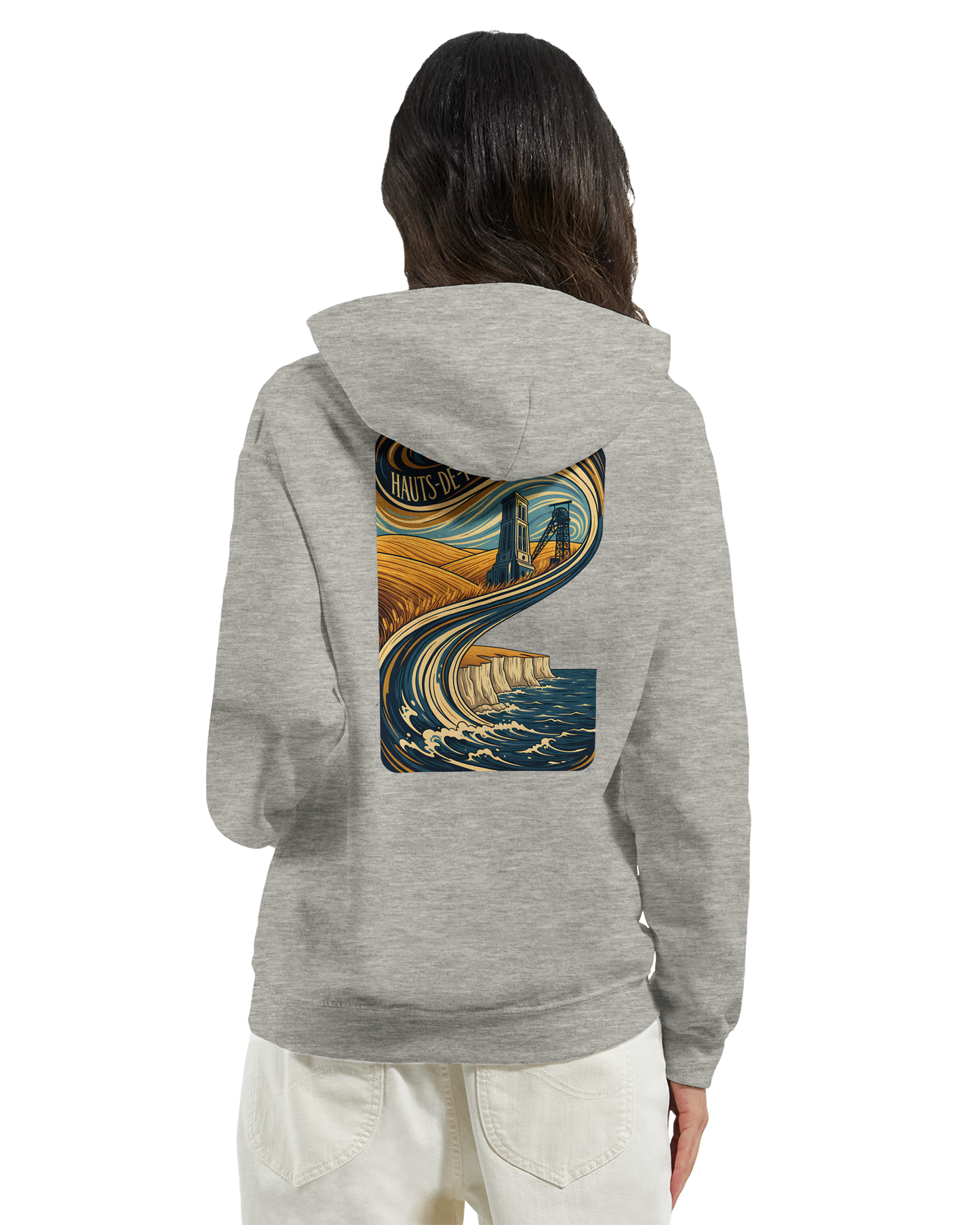 Klassischer Unisex-Hoodie von Top de France | Gildan® 18500