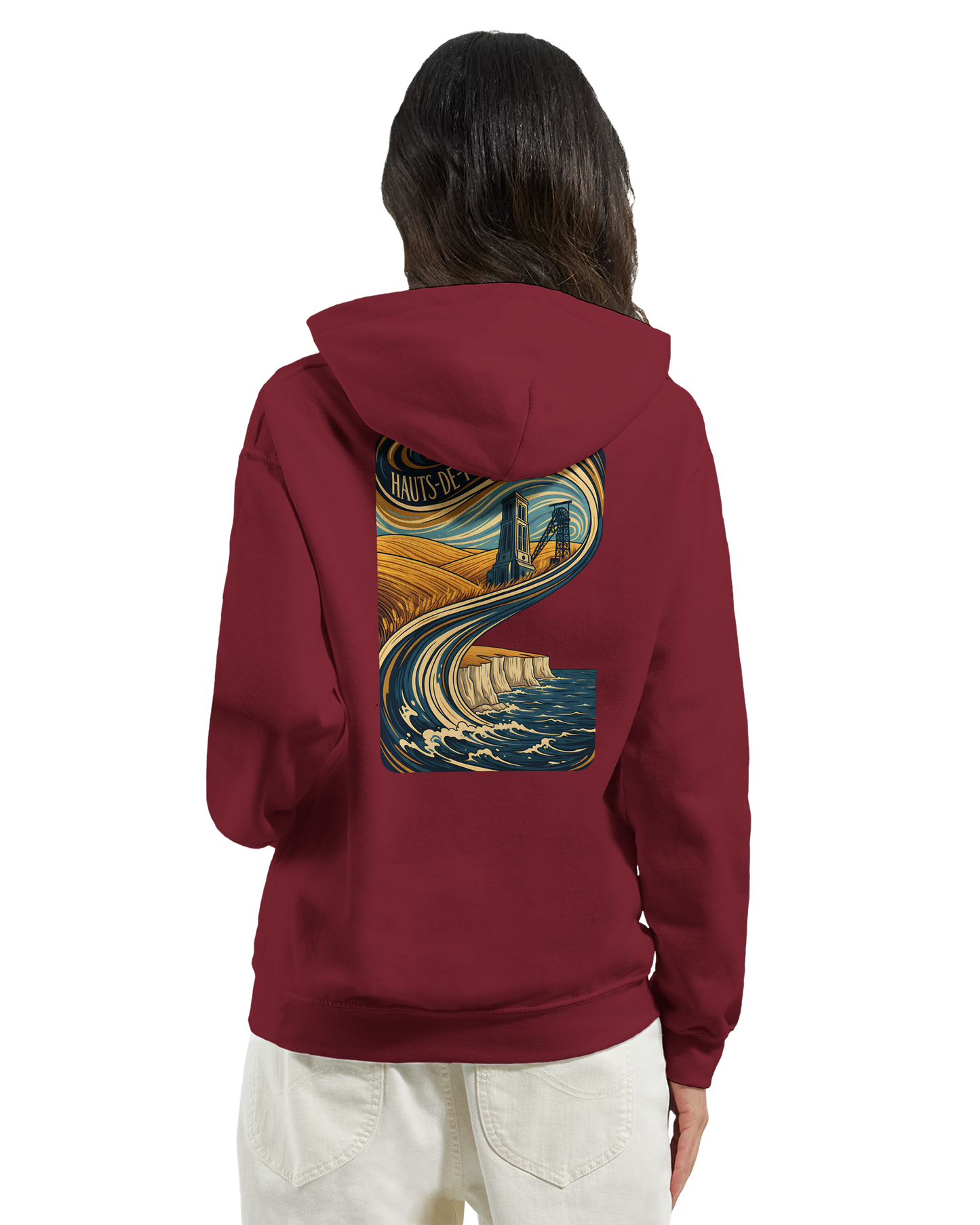 Klassischer Unisex-Hoodie von Top de France | Gildan® 18500