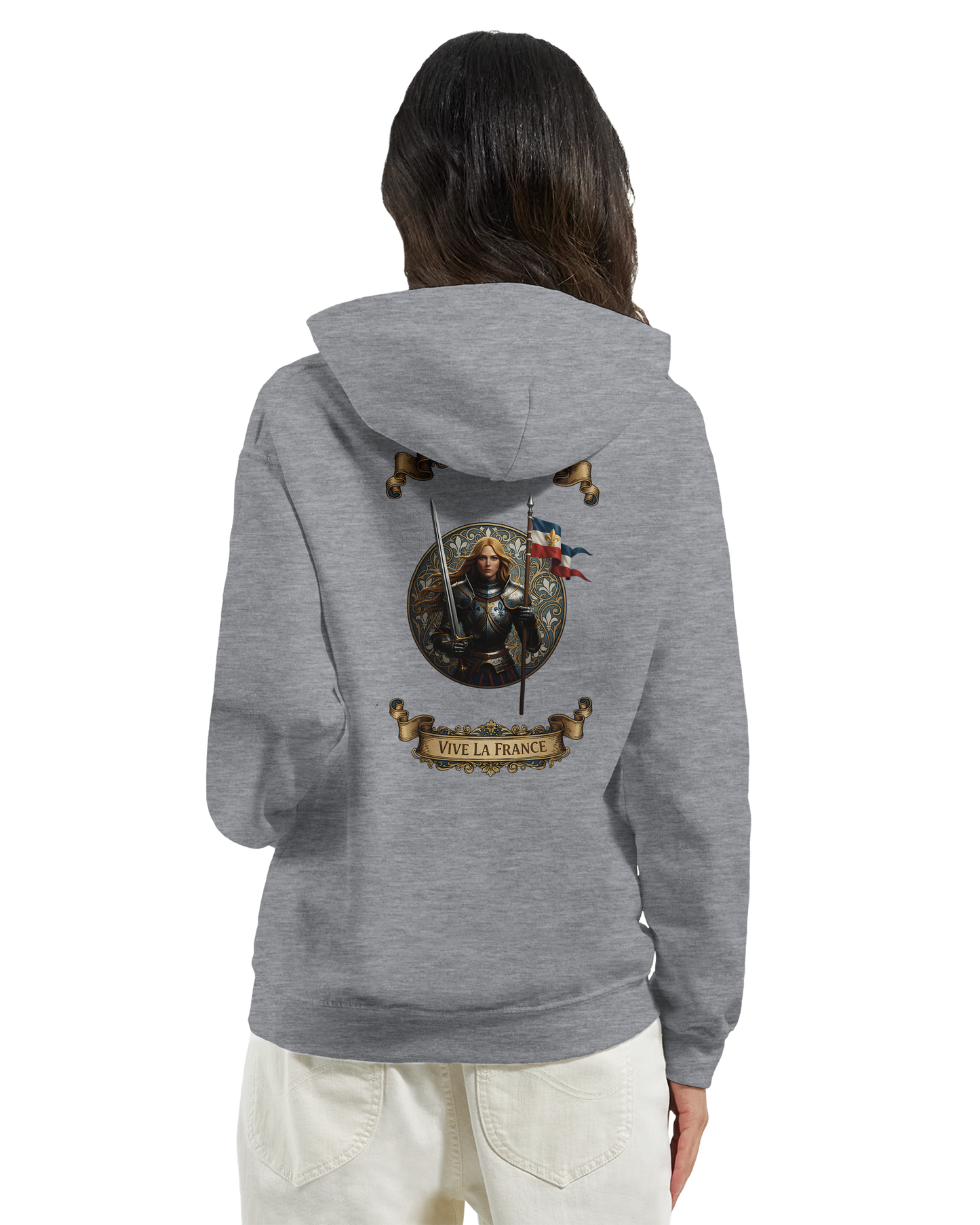 Kapuzenpullover für Damen Jeanne d'Arc klassisch | Gildan® 18500