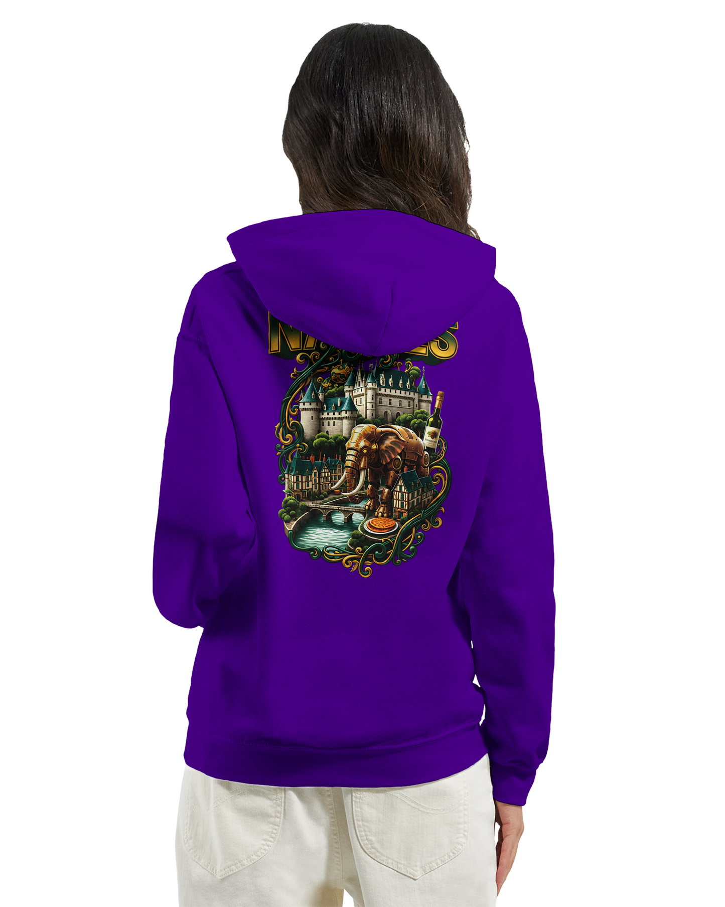 Unisex-Kapuzenpullover Nantes Stadt Frankreich klassisch | Gildan® 18500