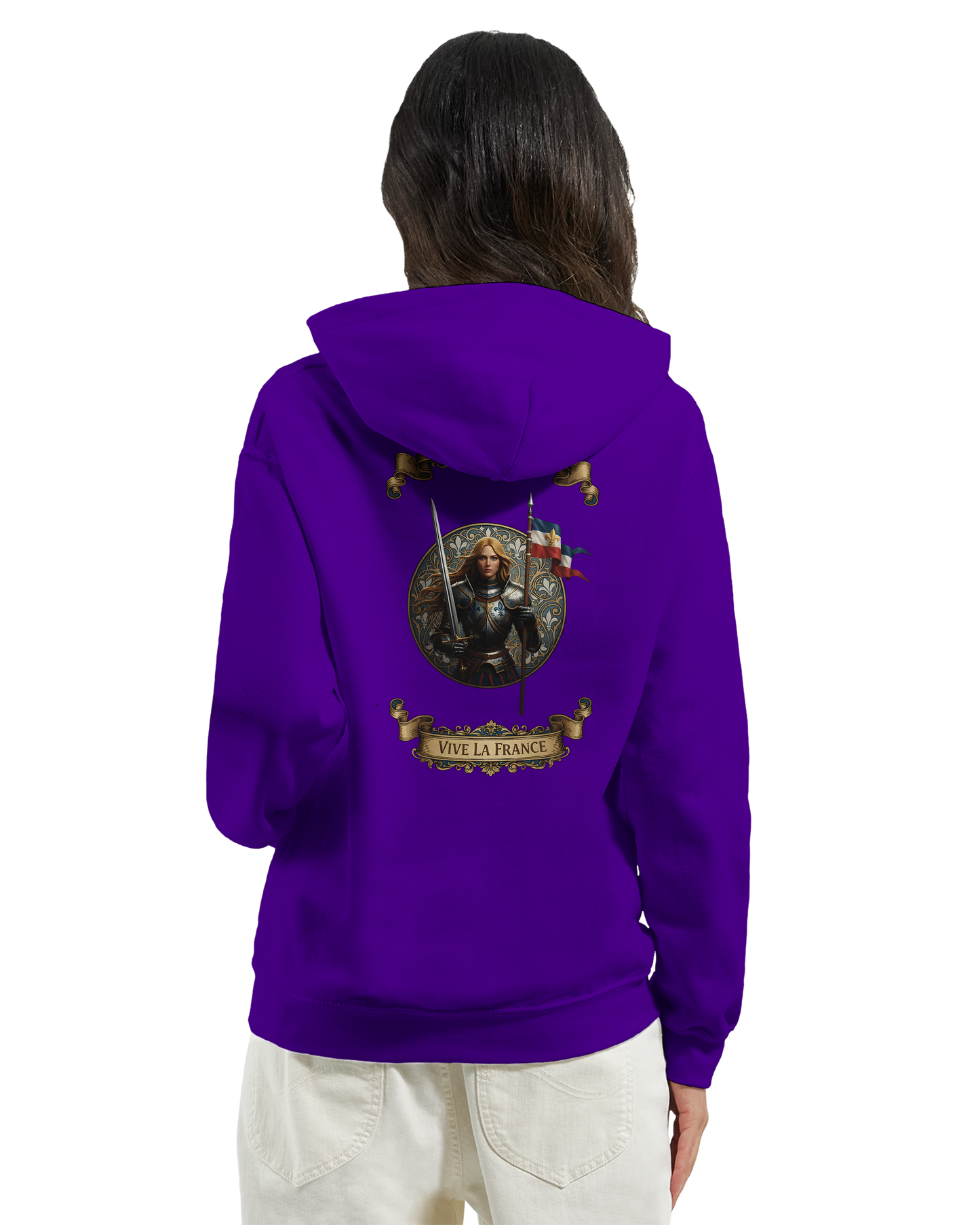 Kapuzenpullover für Damen Jeanne d'Arc klassisch | Gildan® 18500