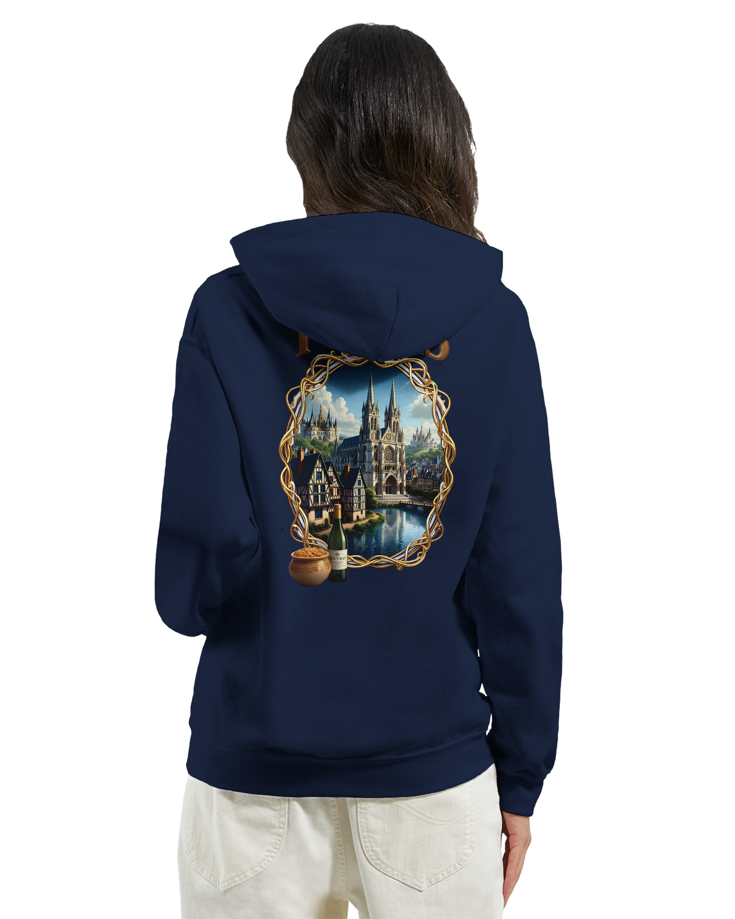 Unisex Tours city of France classic hoodie | Gildan® 18500