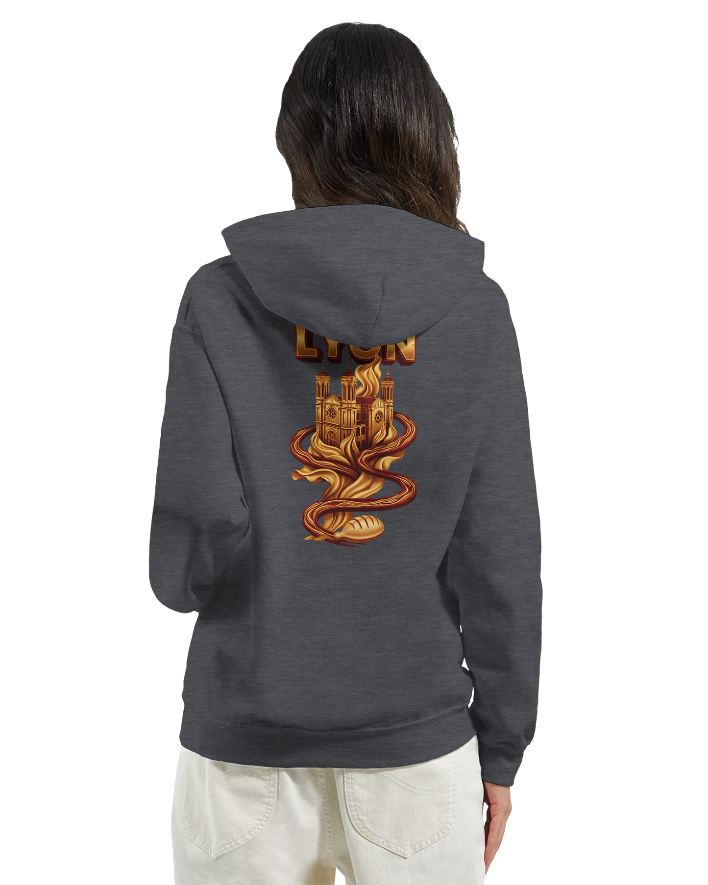 Unisex Hoodie Lyon France Classic | Gildan® 18500