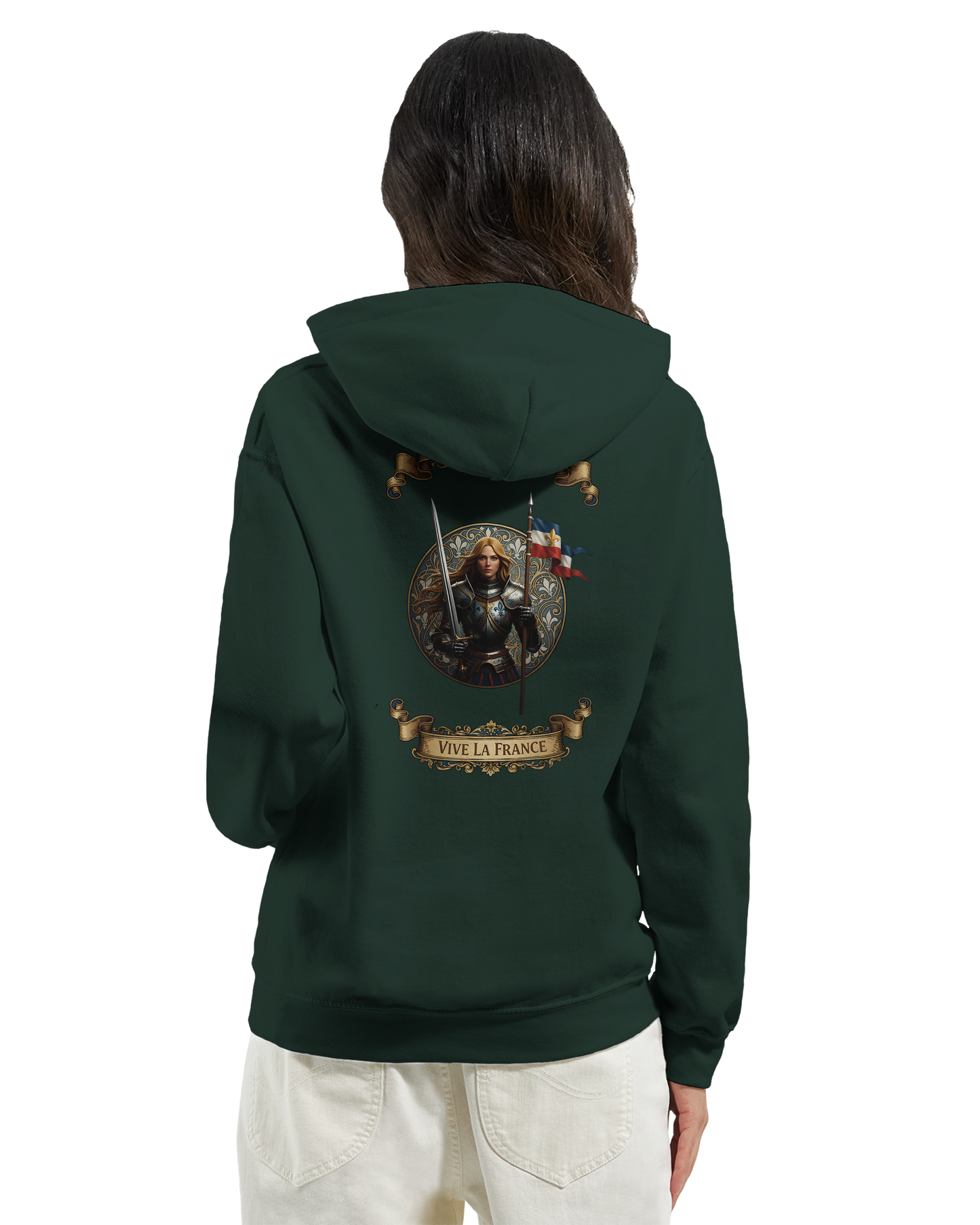 Kapuzenpullover für Damen Jeanne d'Arc klassisch | Gildan® 18500