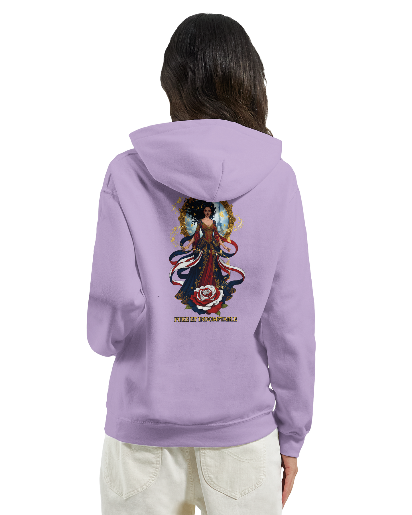 - Kapuzenpullover Damen French Style klassisch l'âme de France | Gildan® 18500